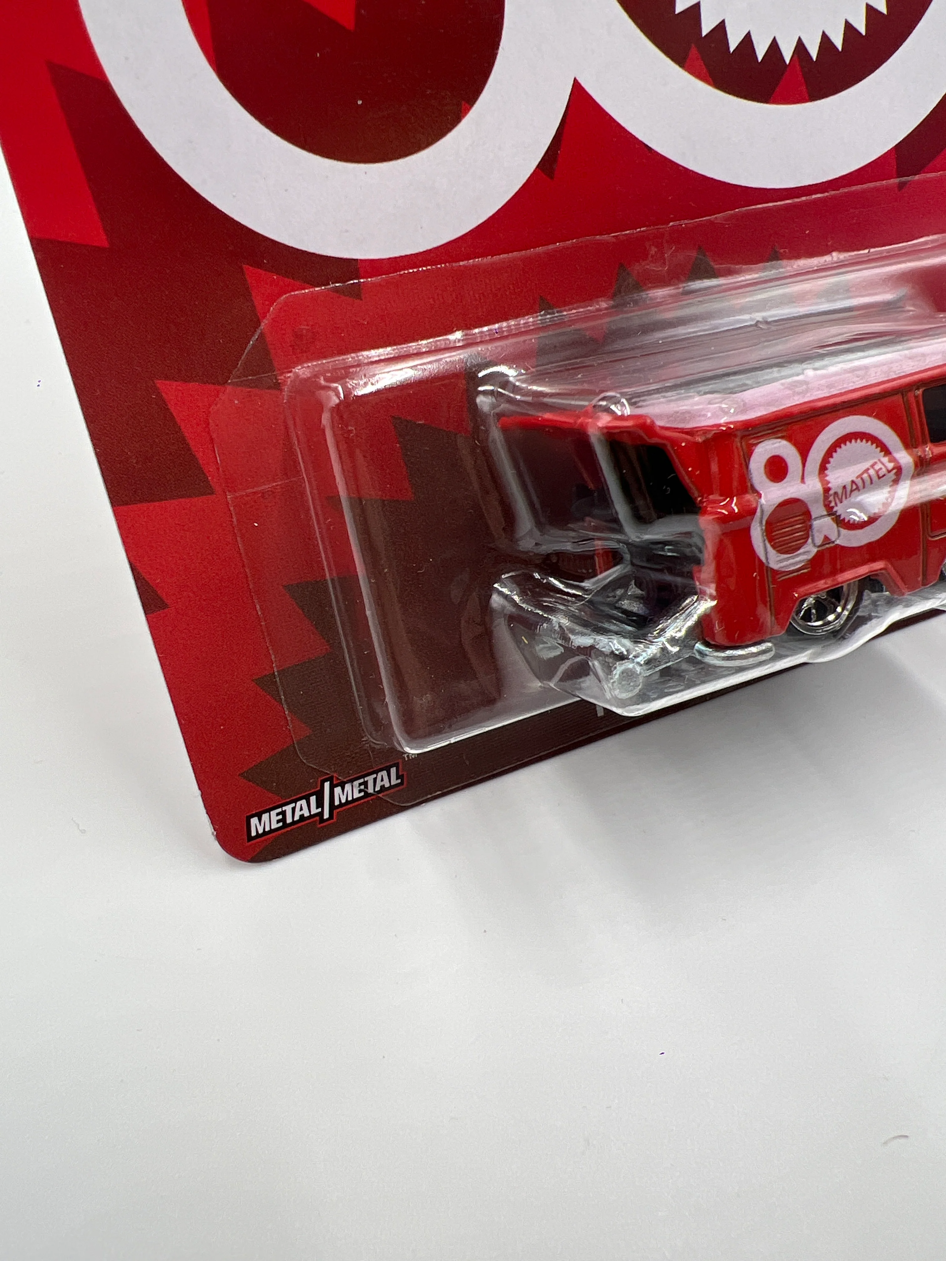2025 Hot Wheels Pop Culture 80th Anniversary Mattel Kool Kombi Red 242D - Image 4
