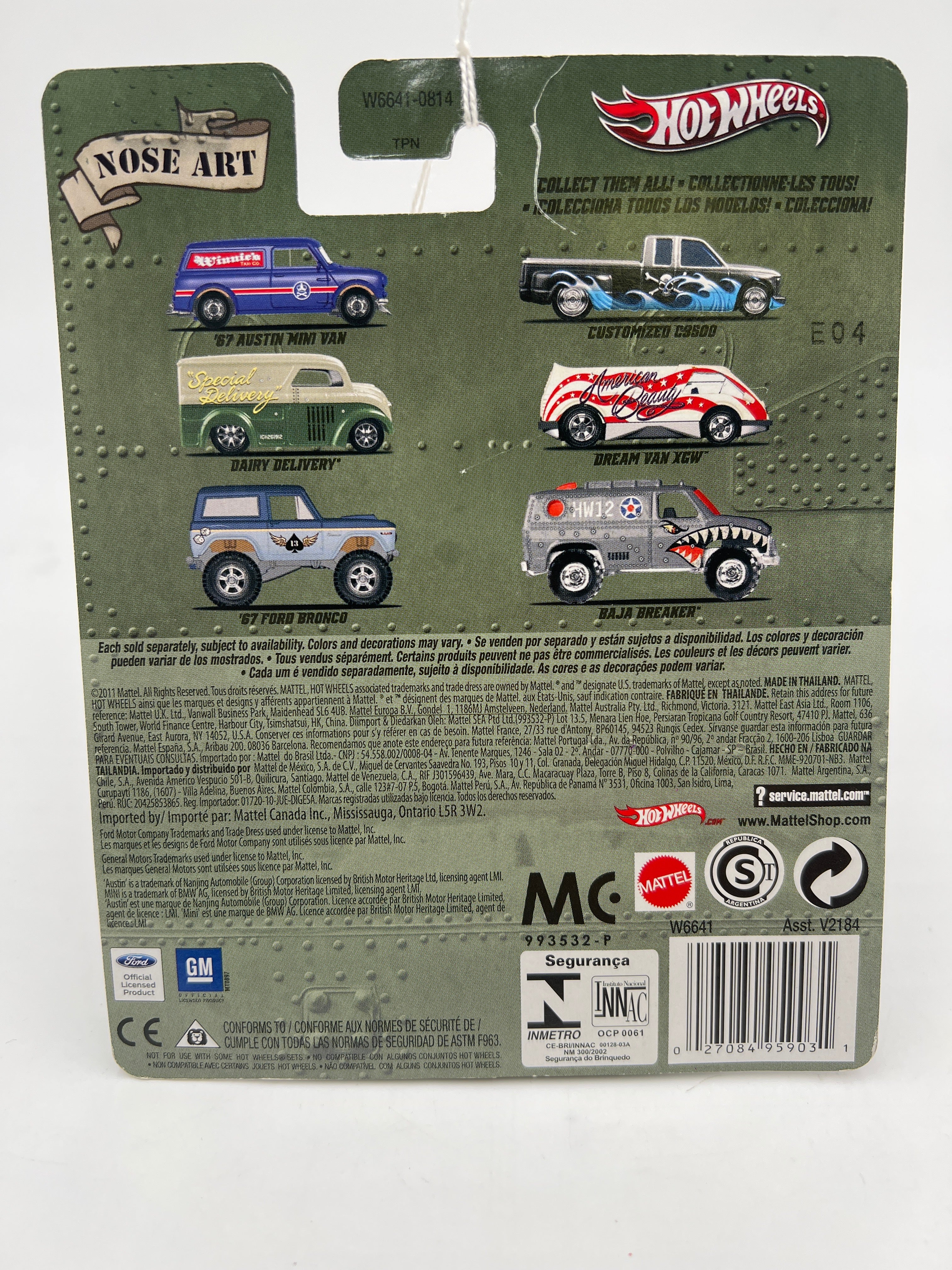 Hot Wheels Pop Culture Nose Art Dream Can XGW 261i - Image 6