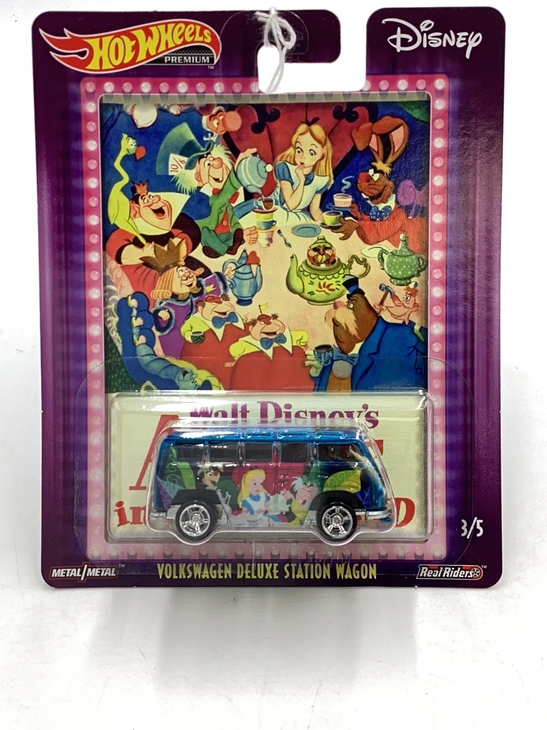 Hot wheels pop culture Disney Alice in Wonderland Volkswagen Deluxe Station Wagon 265D - Image 2