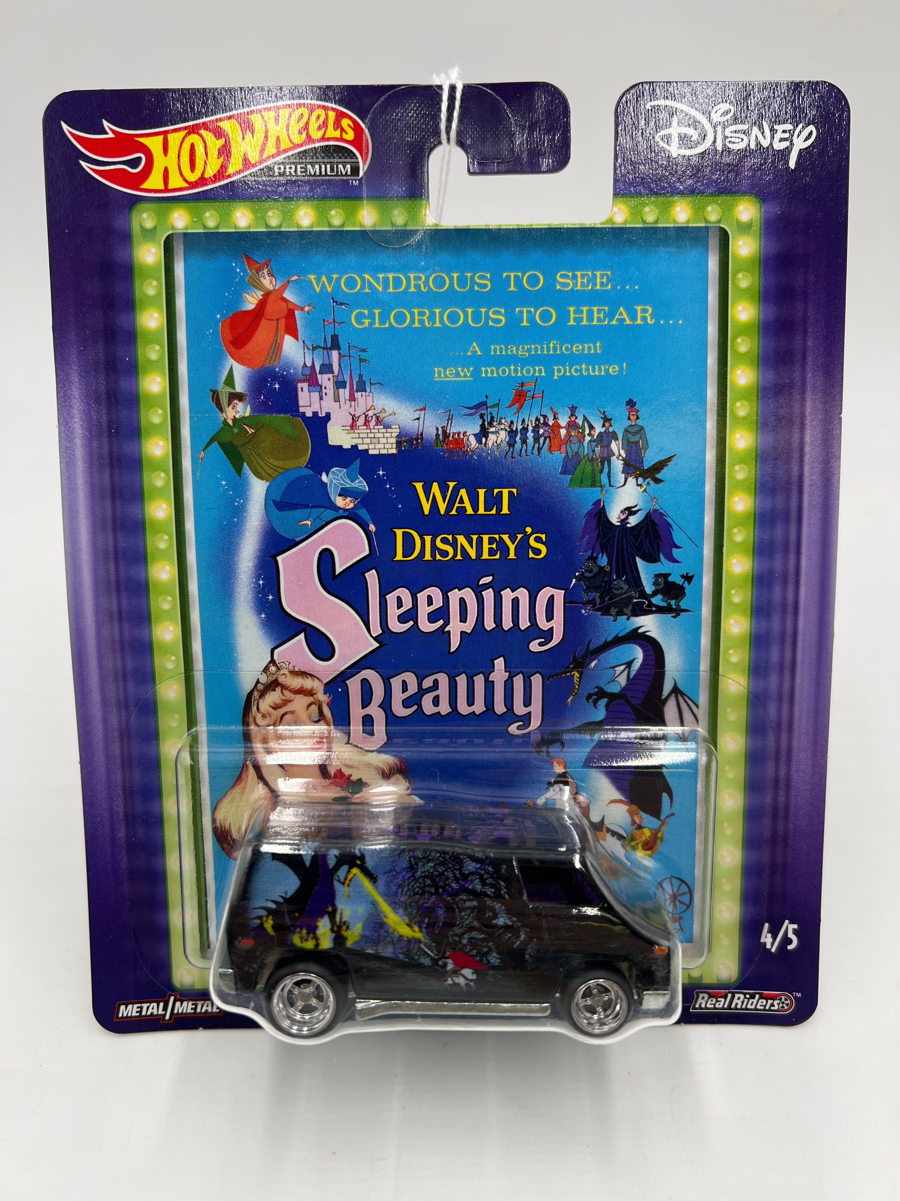 2022 Hot Wheels Pop Culture Disney Super Van #4 Black 254G - Image 2