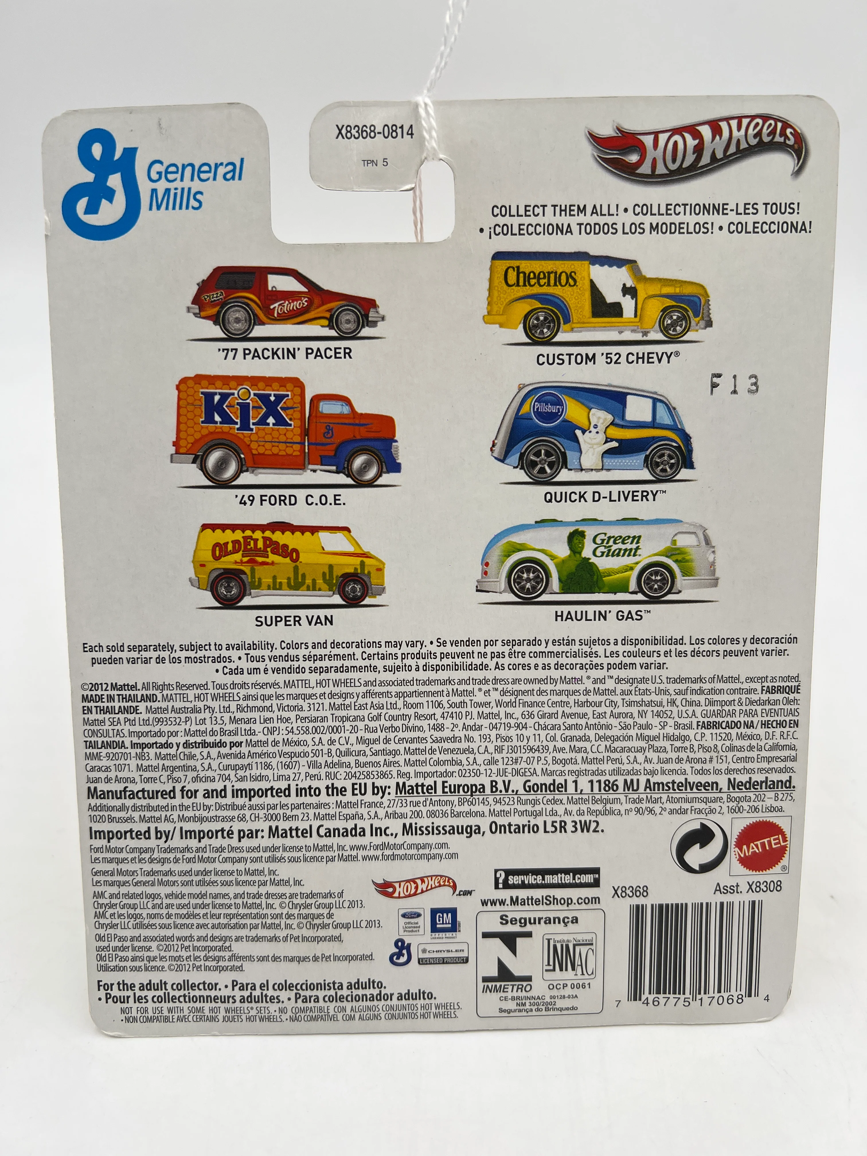 Hot Wheels Pop Culture General Mills Old El Paso Super Van 263H - Image 6