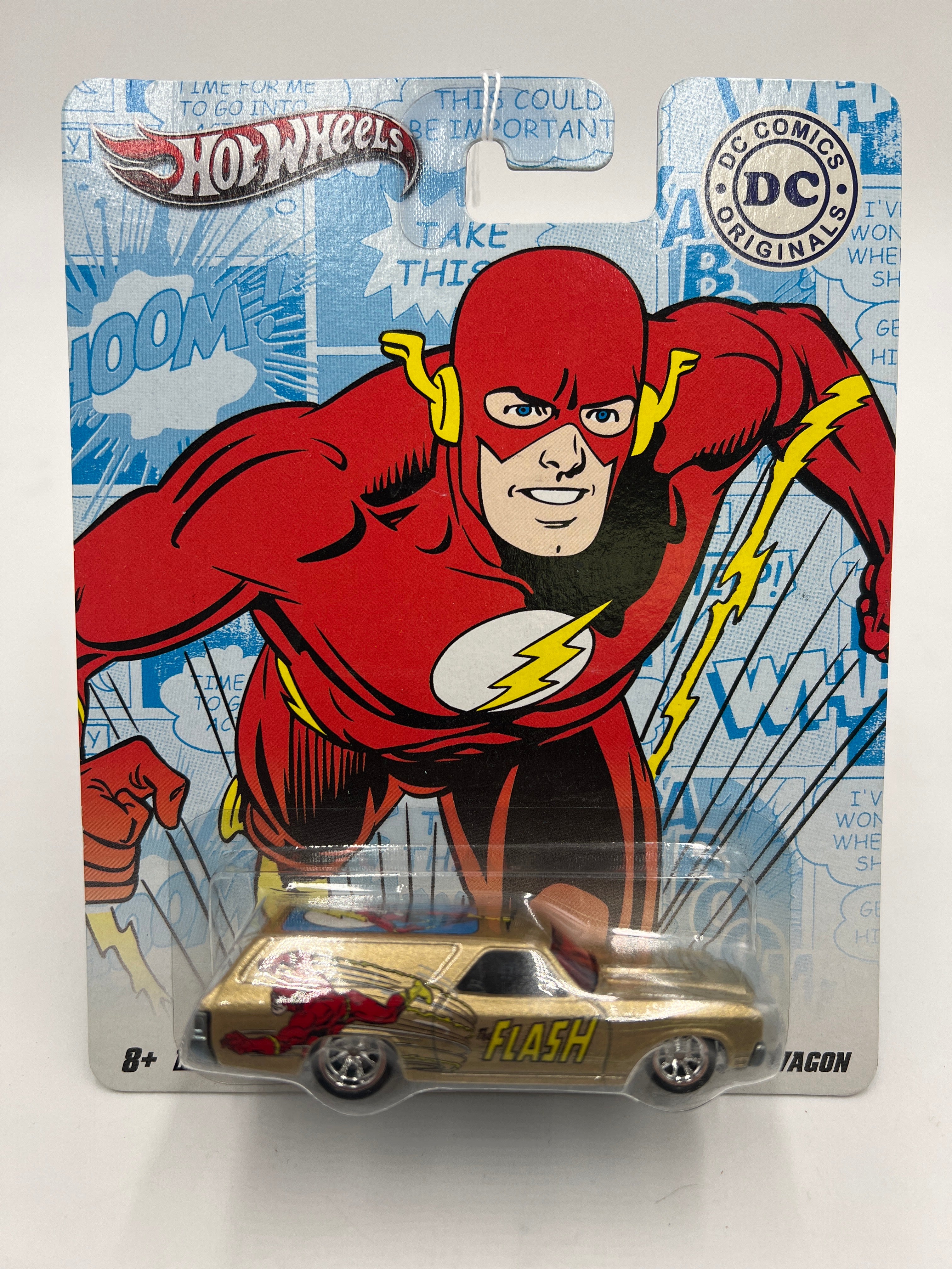 Hot Wheels Pop Culture DC Comics 70 Chevelle SS Wagon Flash 270G - Image 2