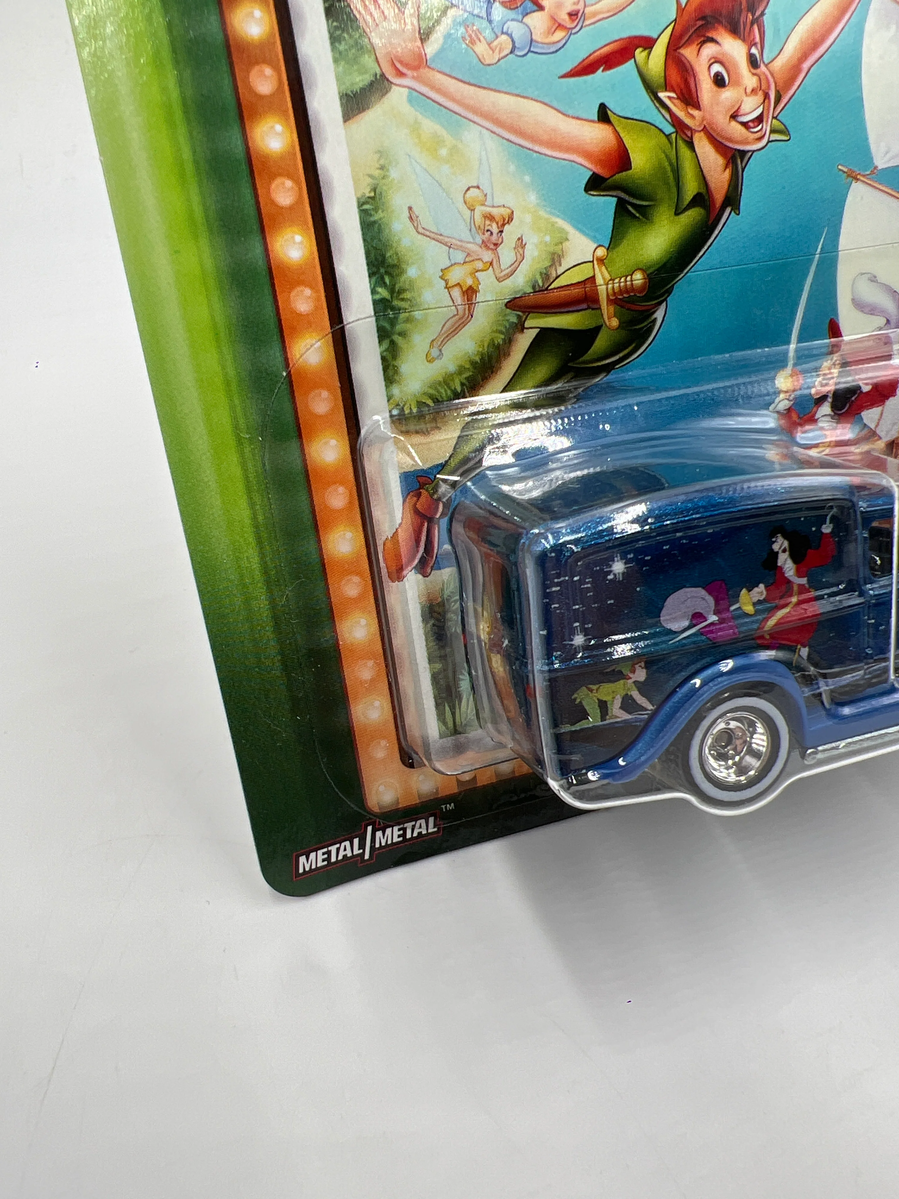 Hot Wheels Premium Disney Classics Peter Pan #3 34 Dodge Delivery Blue 269F - Image 5