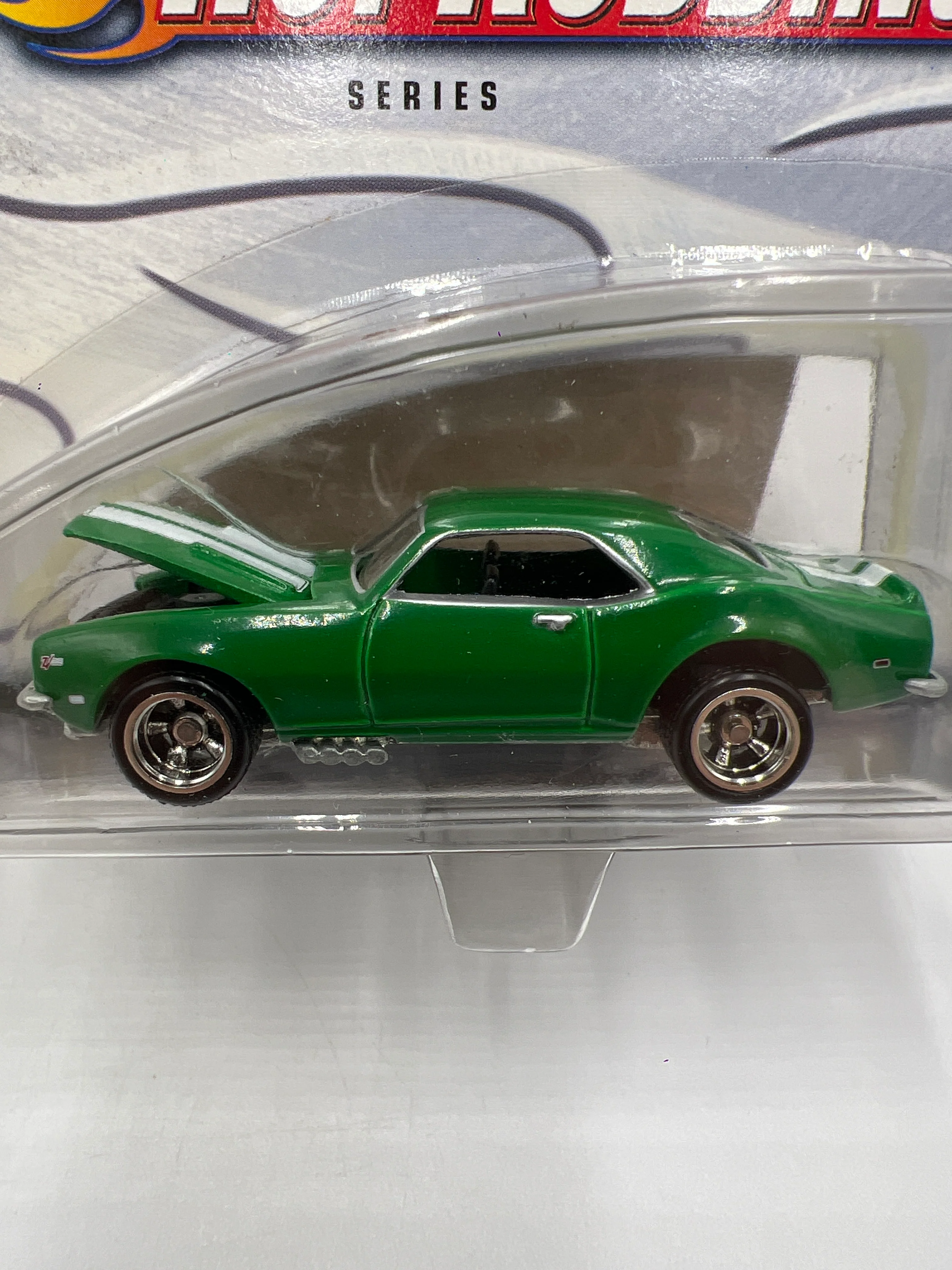 Hot Wheels Premium 100% Popular Hot Rodding #4 Chevy Camaro Green 241B - Image 3