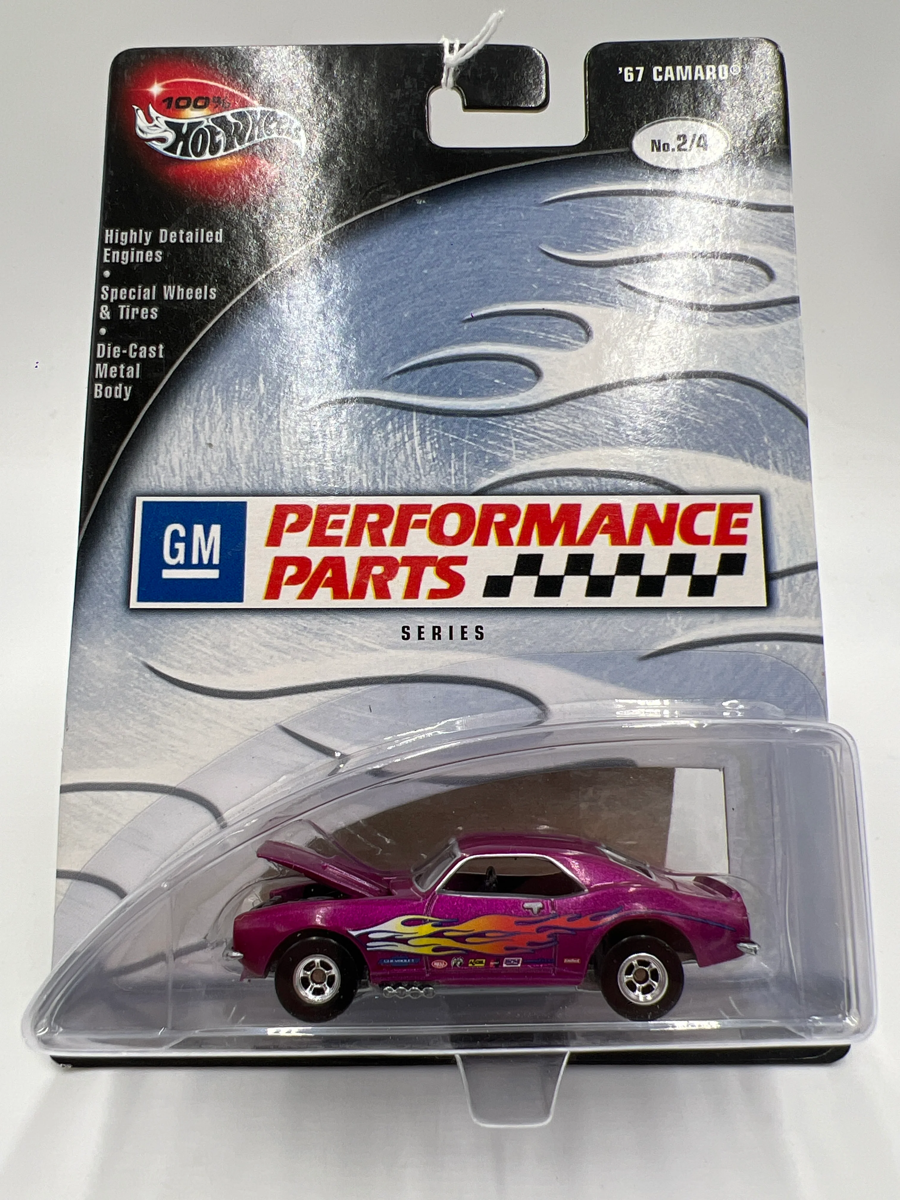 Hot Wheels Premium 100% GM Performance Parts #2 67 Camaro Purple - Image 2
