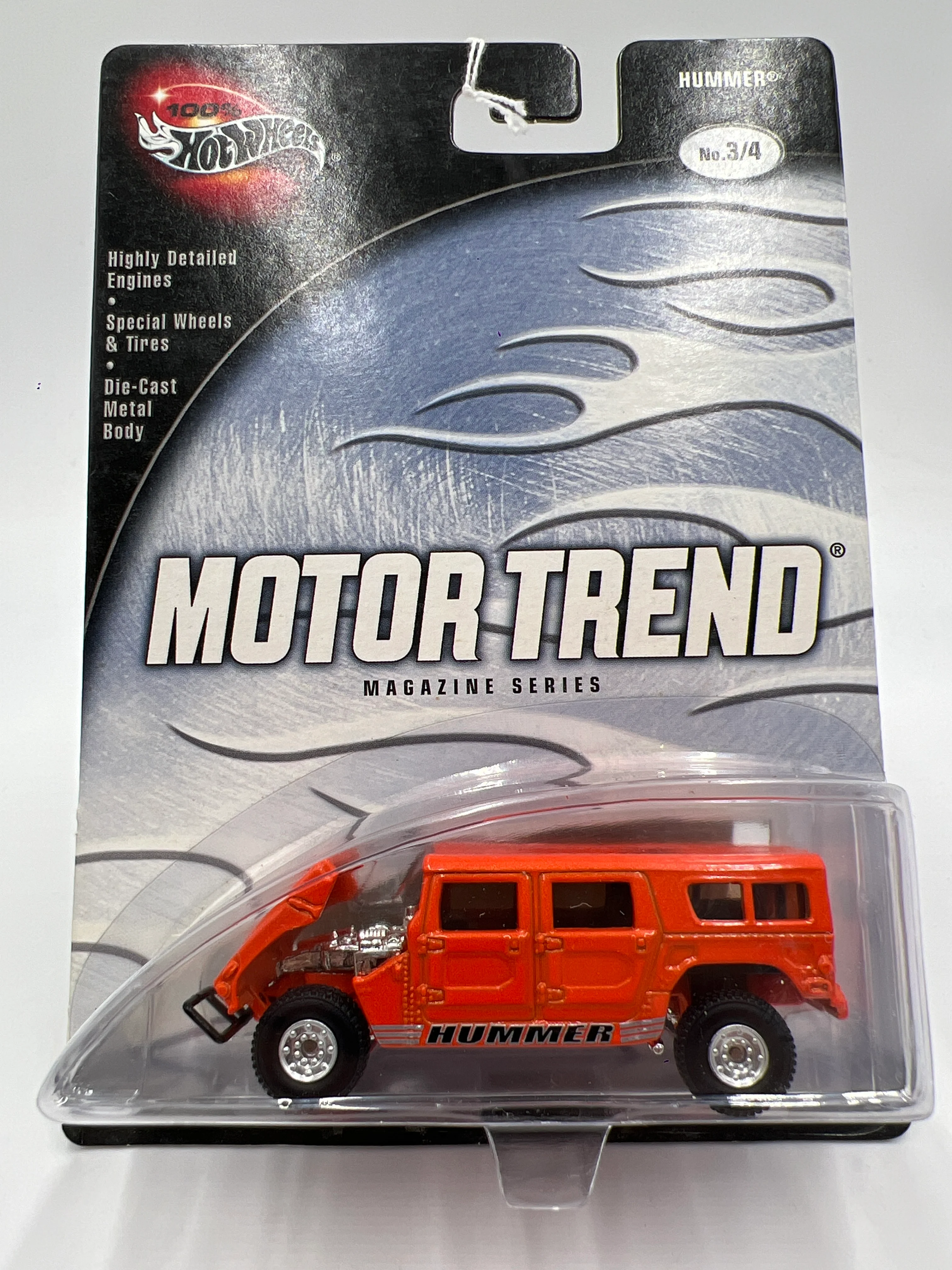 Hot Wheels Premium 100% Motor Trend #3 Hummer Orange - Image 2