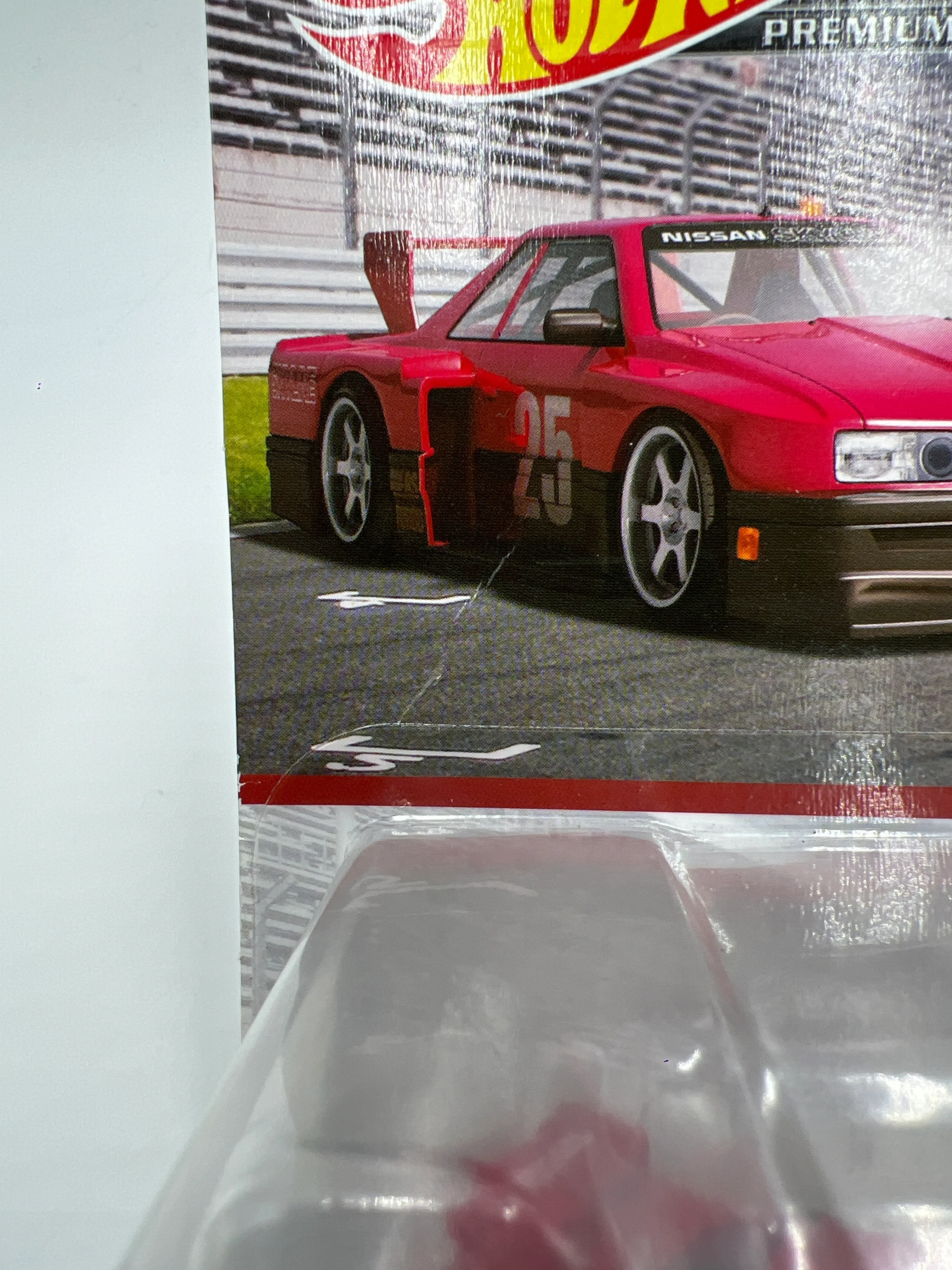 Hot Wheels Premium Target 2 Pack Nissan Skyline Silhouette & LB-ER34 Super Silhouette Nissan Skyline Bad Card - Image 5