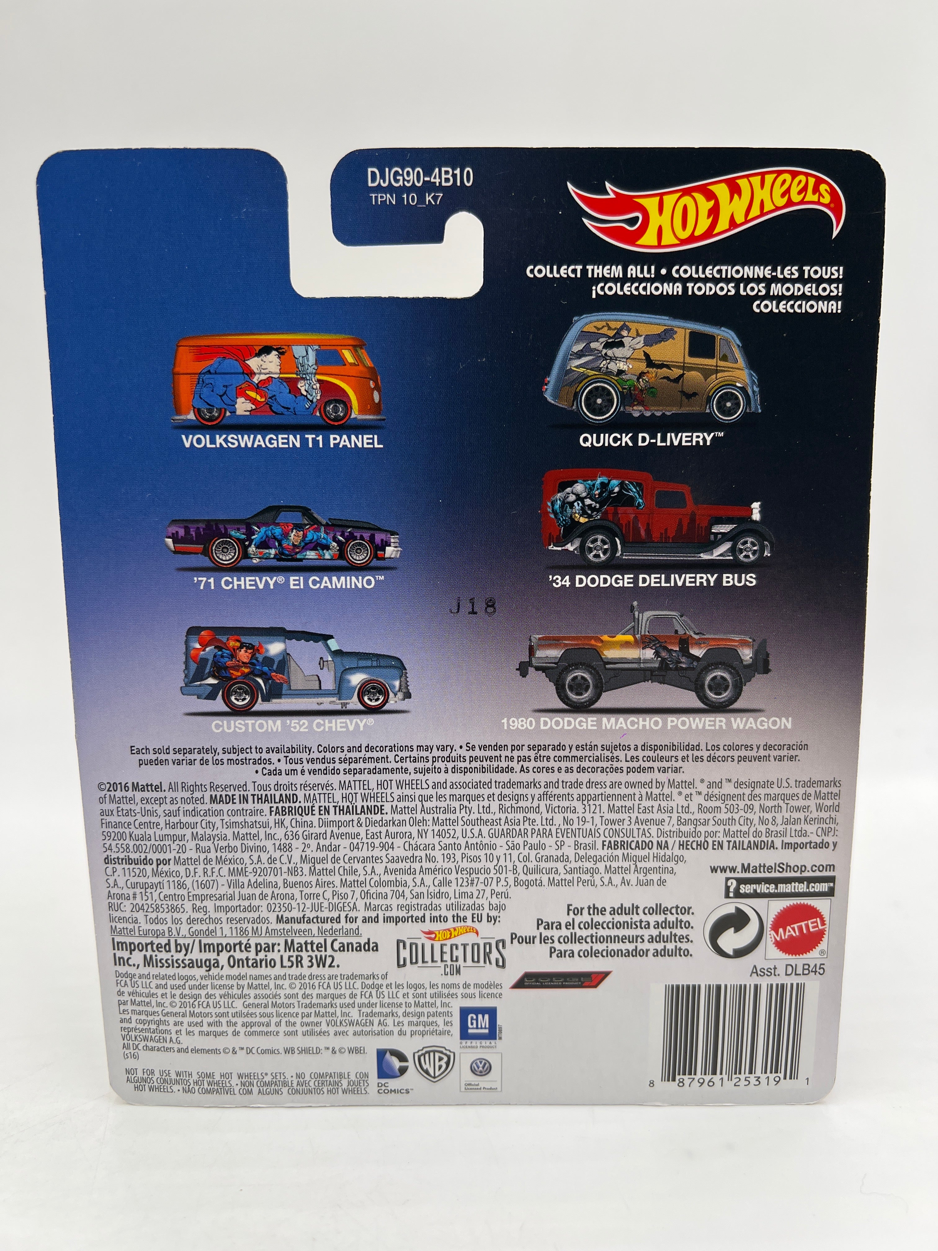 Hot Wheels Premium Superman 71 Chevy El Camino 272D - Image 6