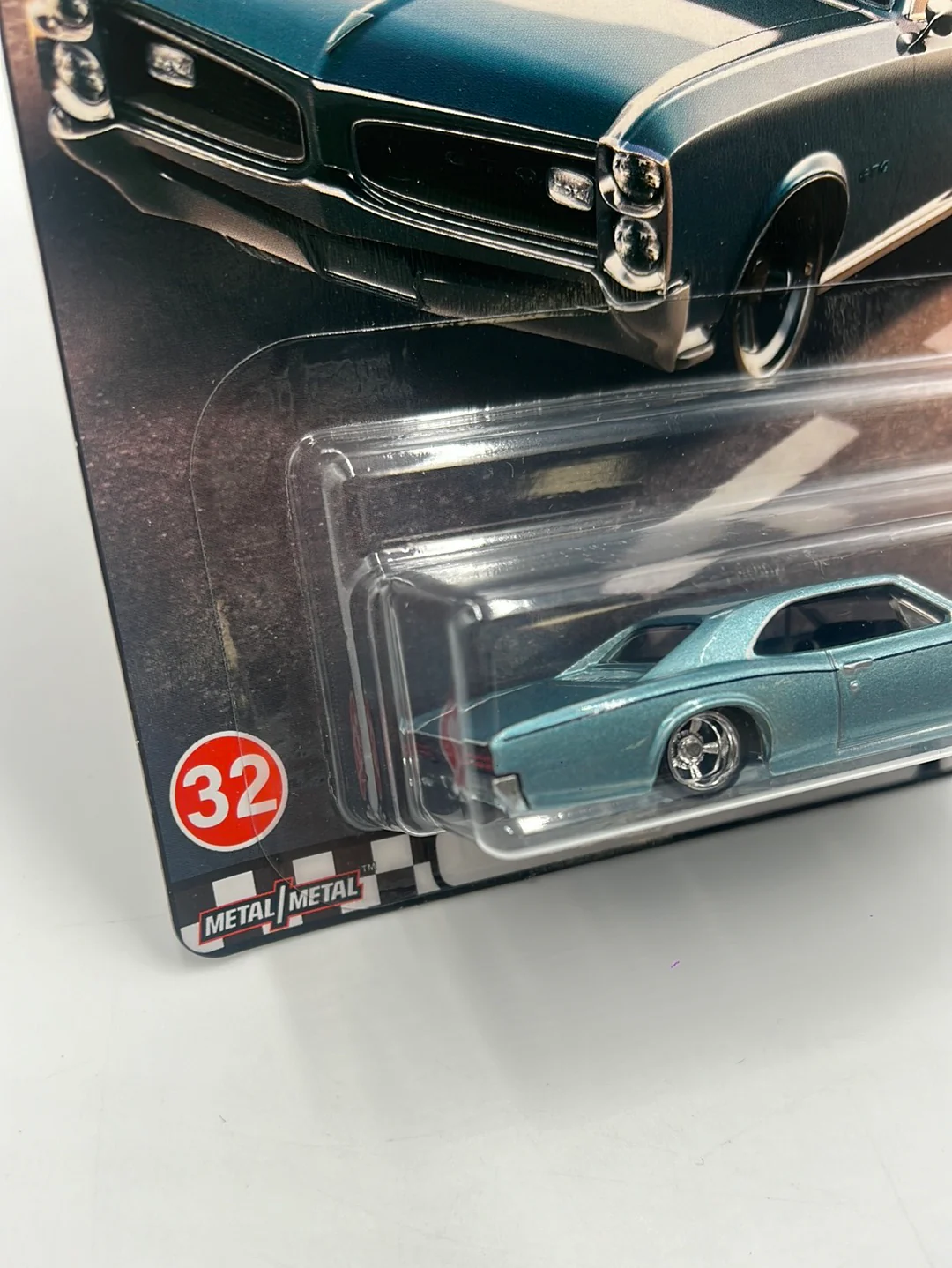 Hot Wheels Premium Boulevard #32 ‘66 Pontiac GTO *Card Off Center* 260G - Image 5