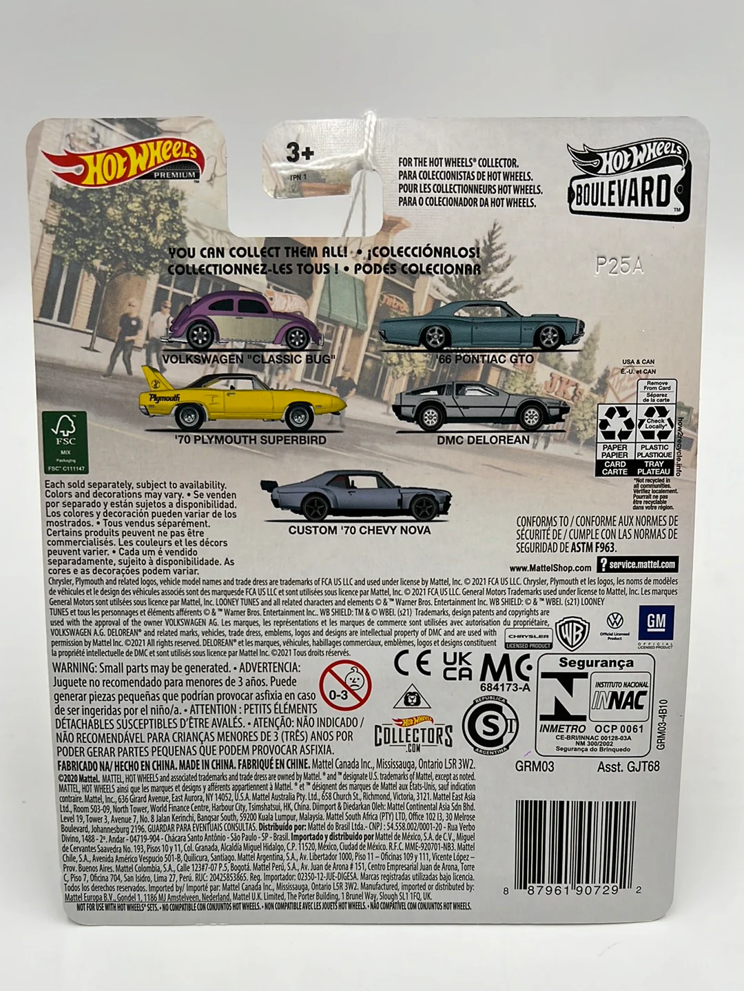 Hot Wheels Premium Boulevard #31 Volkswagen “Classic Bug” 260F - Image 6