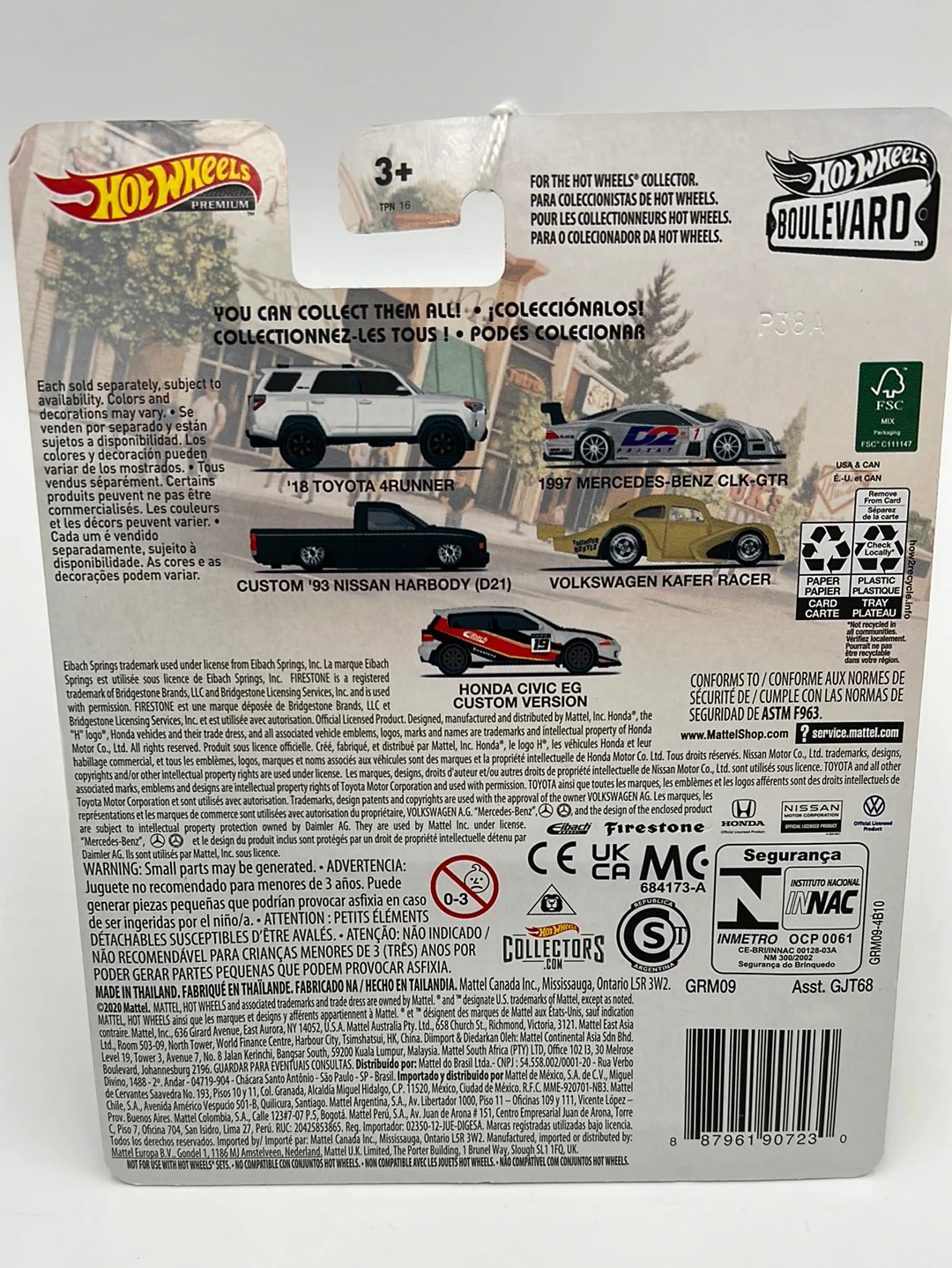 Hot Wheels Premium Boulevard #38 Custom ‘93 Nissan Hardbody (D21) - Image 6