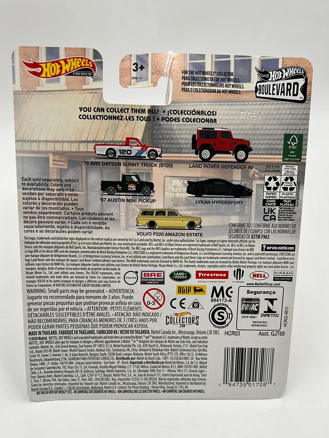 Hot Wheels Premium Boulevard #48 ‘67 Austin Mini Pickup 260H - Image 5