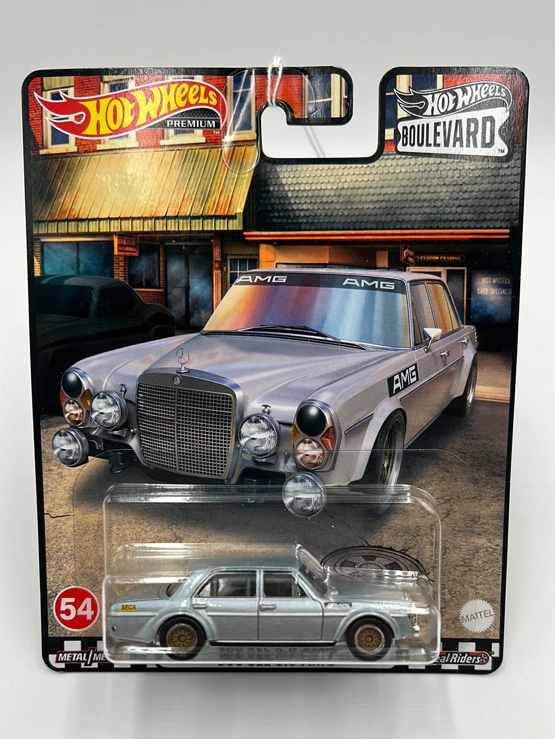 Hot Wheels Premium Boulevard #54 Mercedes Benz 300 SEL 6.8 AMG 264G - Image 2