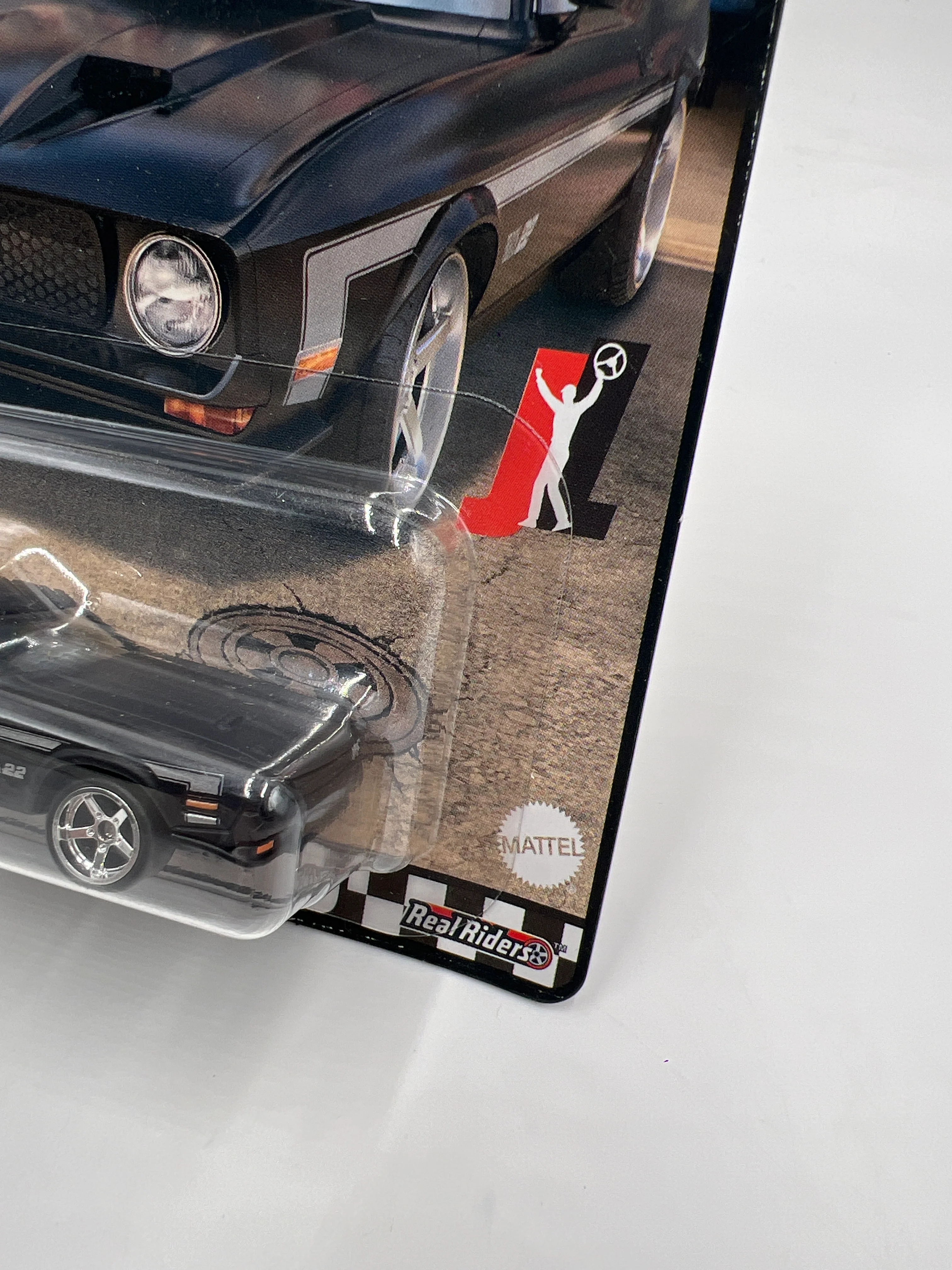 Hot Wheels Premium Boulevard #56 71 Mustang Mach 1 Matte Black 264C - Image 4