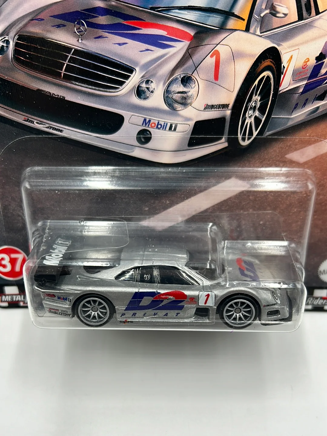 Hot Wheels Premium Boulevard #37 1997 Mercedes Benz CLK GTR - Image 3
