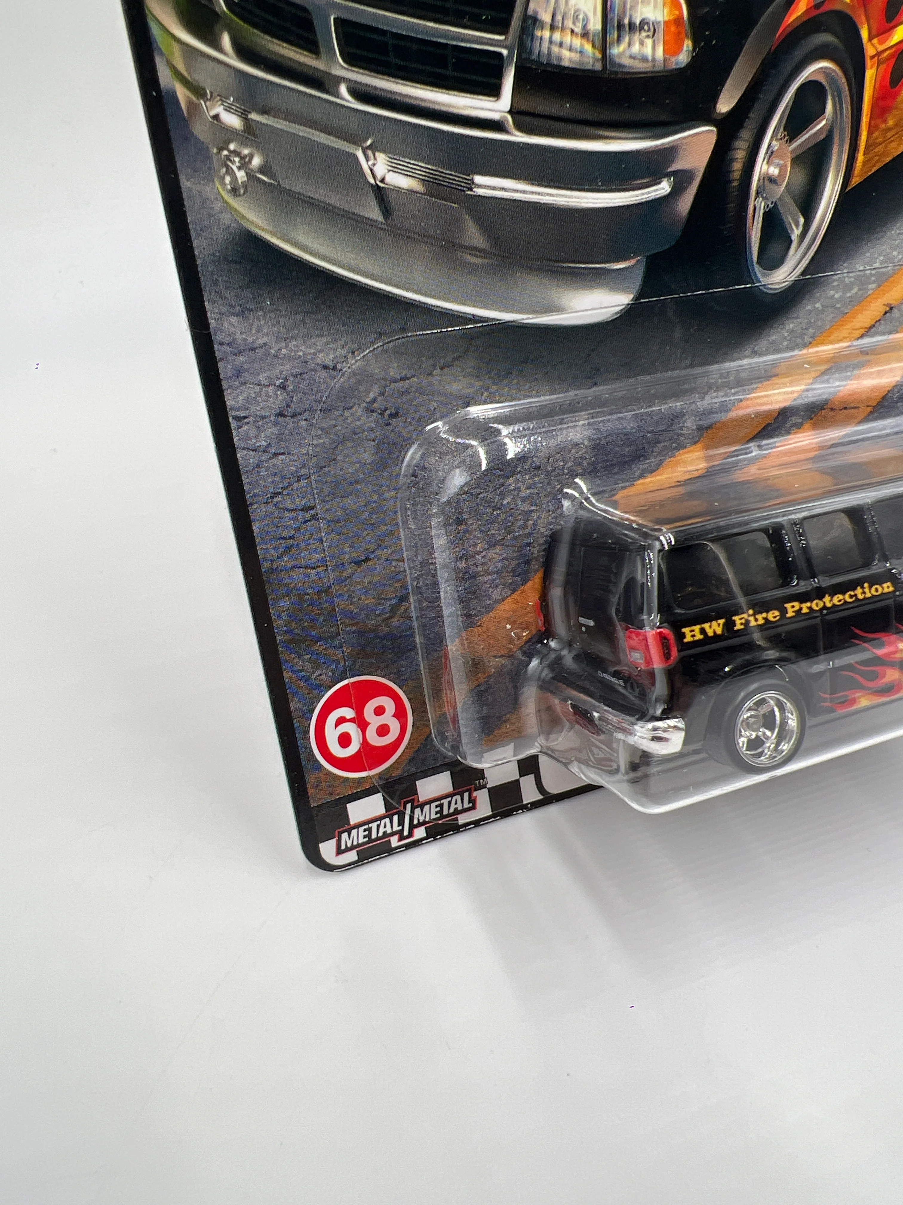 Hot Wheels Premium Boulevard #68 Dodge Van Black 265A - Image 4