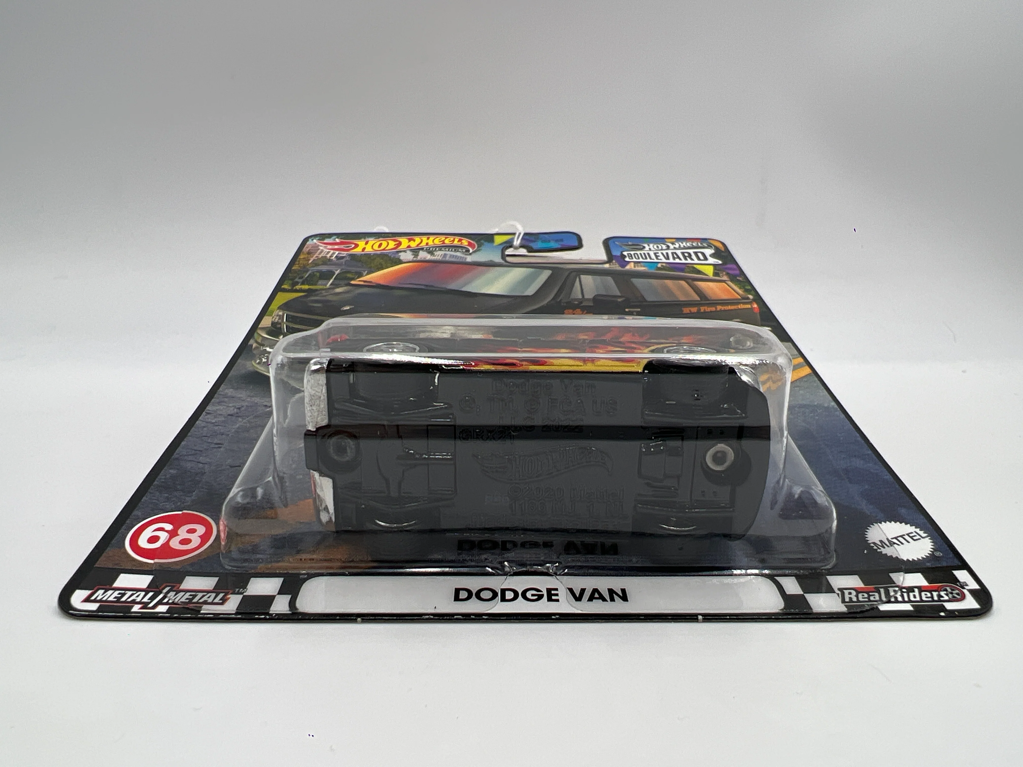 Hot Wheels Premium Boulevard #68 Dodge Van Black 265A - Image 5