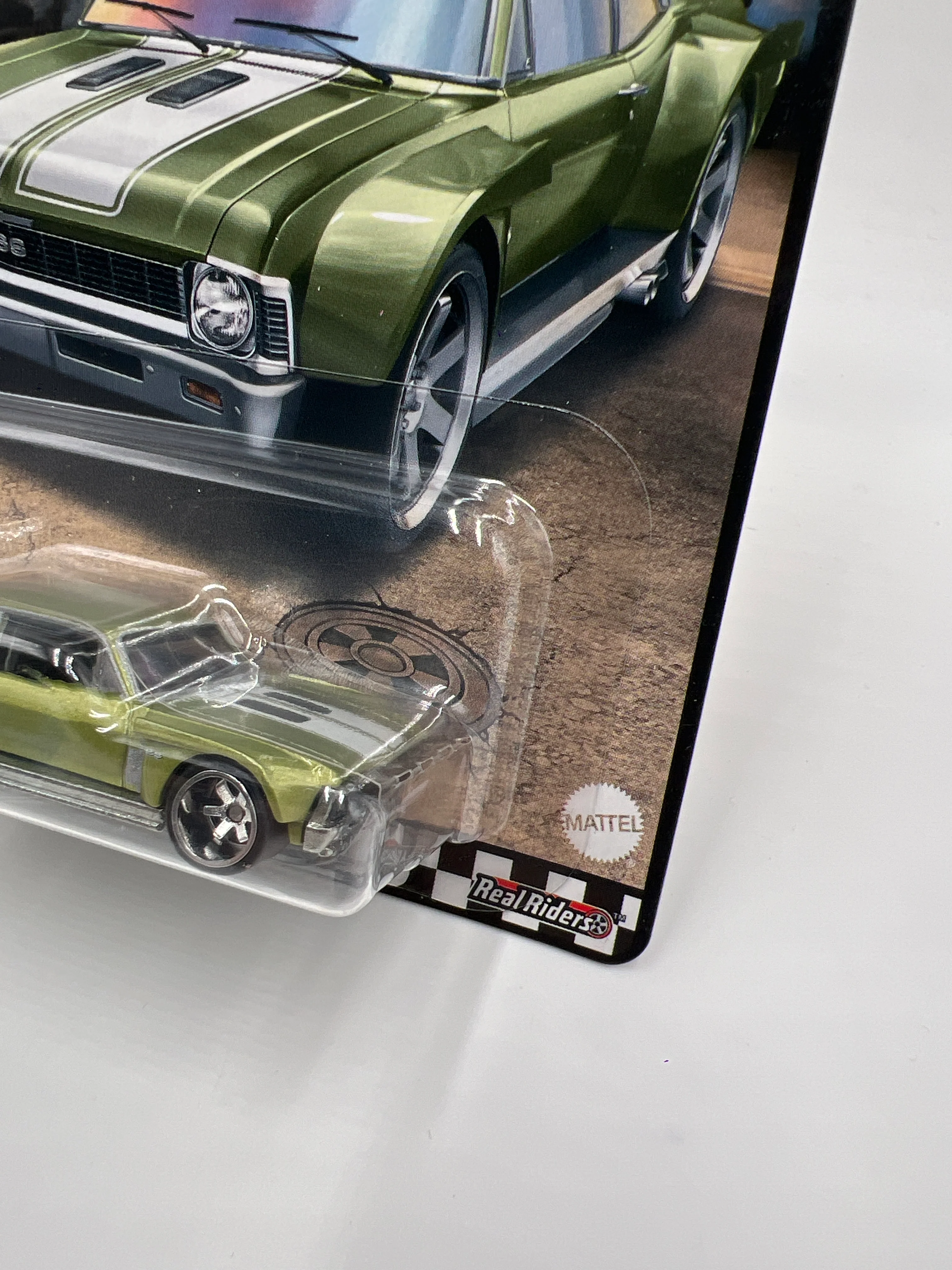 Hot Wheels Premium Boulevard #65 Custom 70 Chevy Nova Green 265B - Image 3