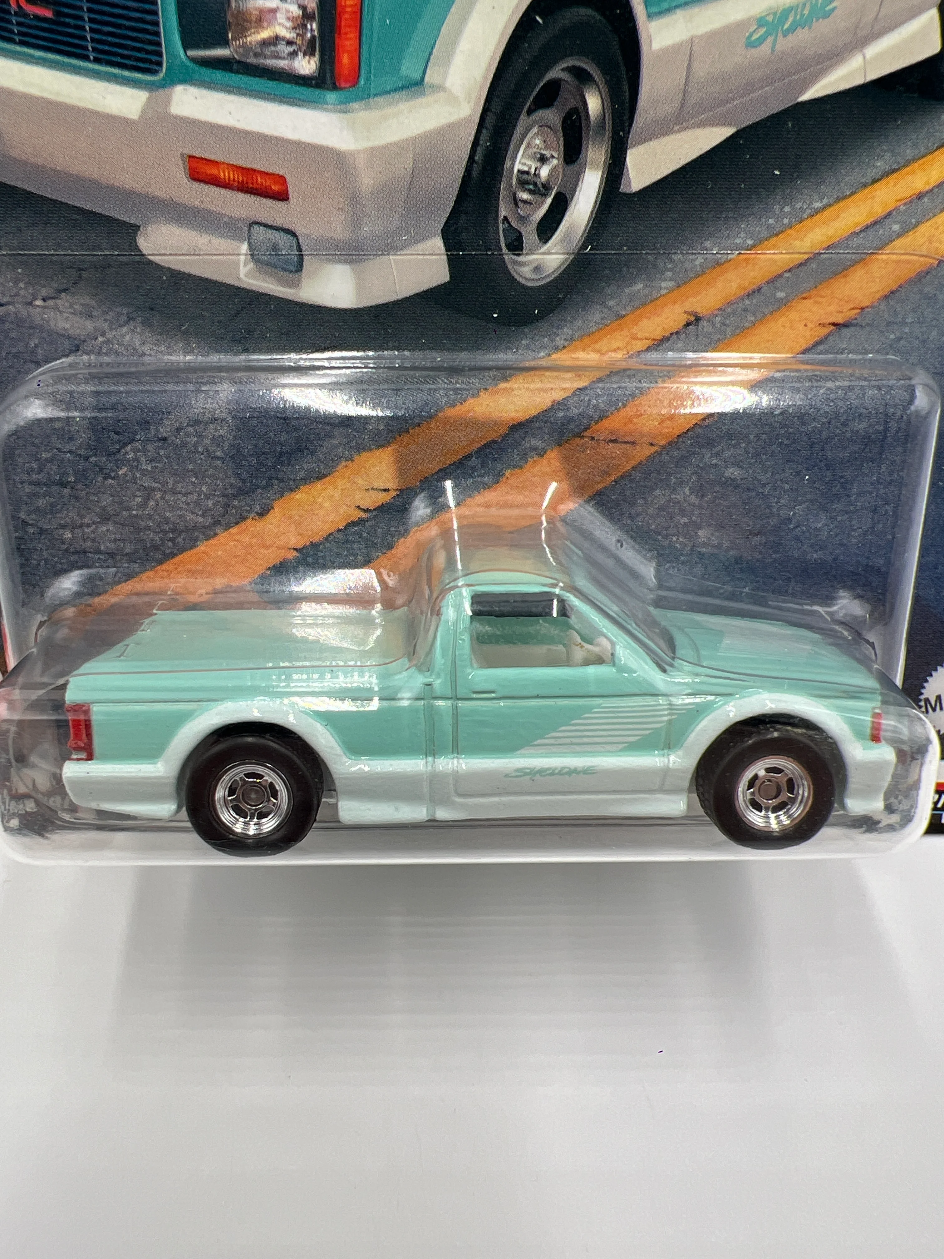 Hot Wheels Premium Boulevard #80 91 GMC Syclone Light Blue 260B - Image 4