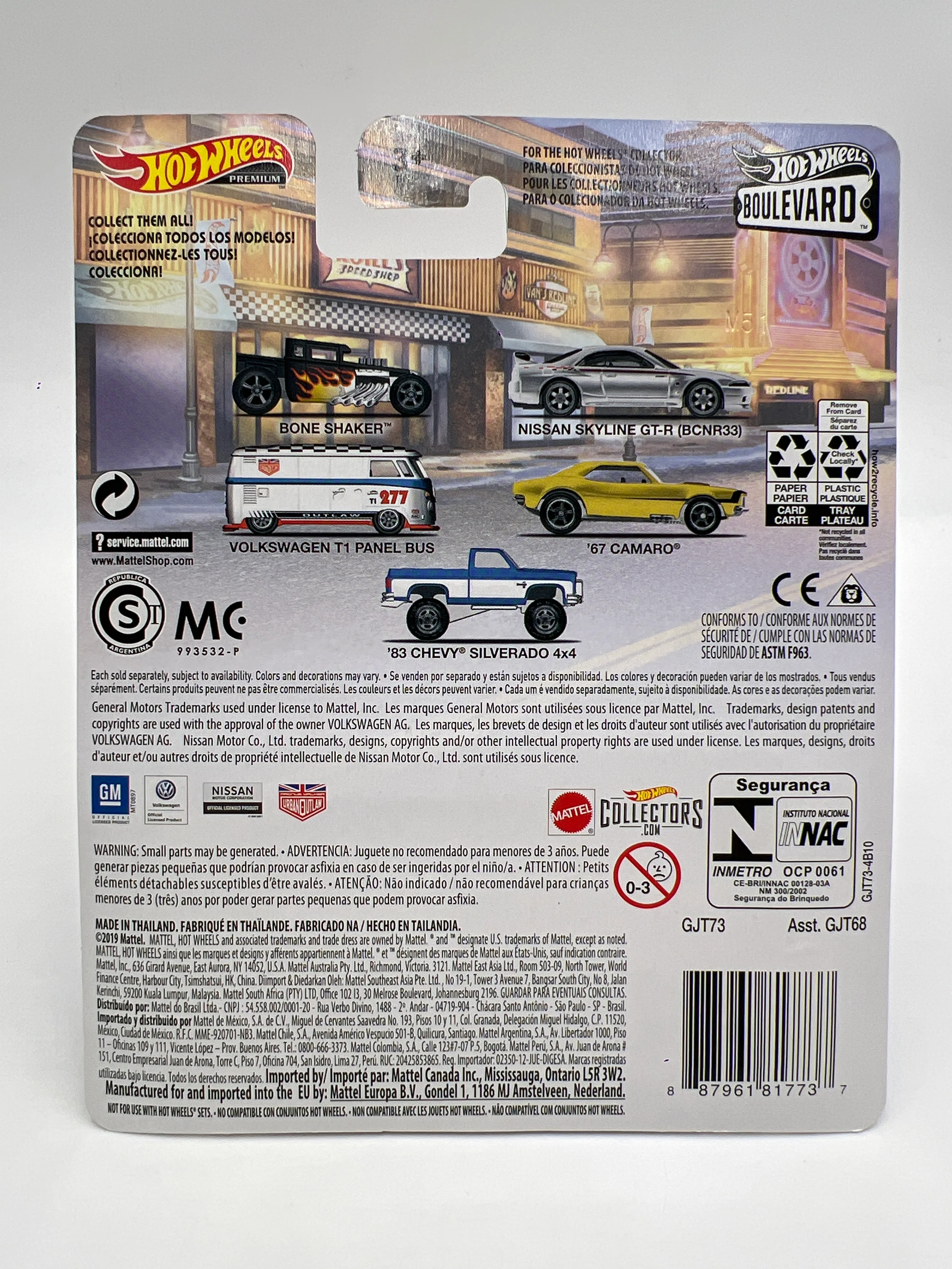 Hot Wheels Premium Boulevard #2 Nissan Skyline GT-R BCNR33 Silver Nismo W/Protector 1 - Image 6