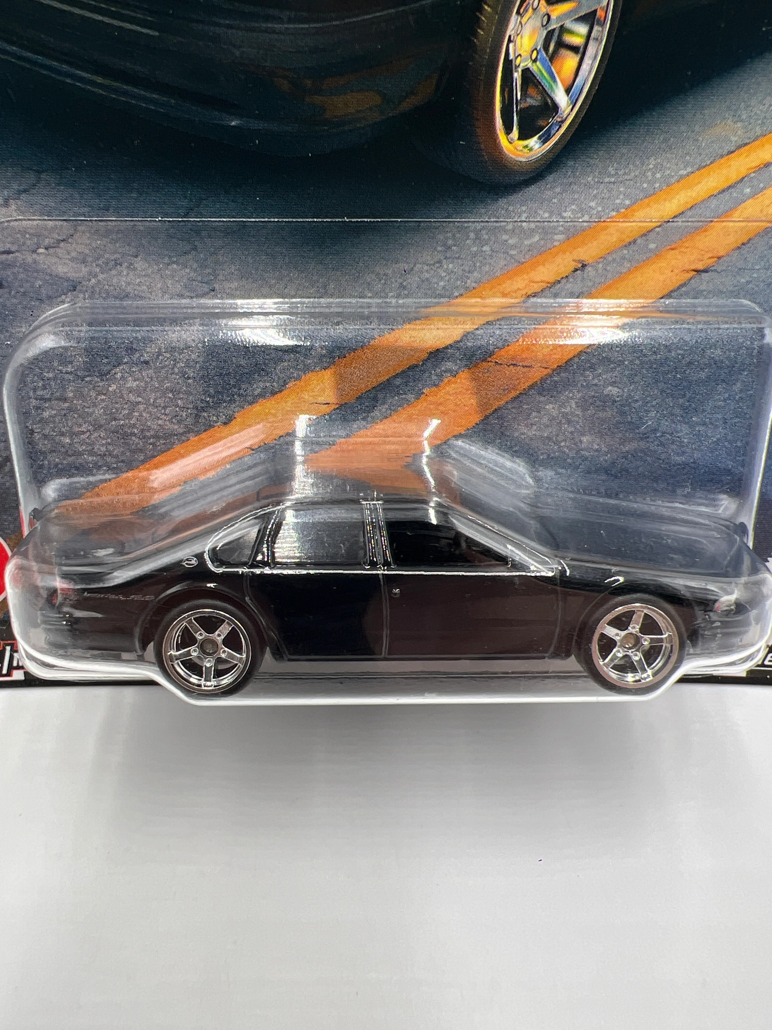 Hot Wheels Premium Boulevard #74 96 Chevy Impala SS Black W/Protector 2 - Image 2