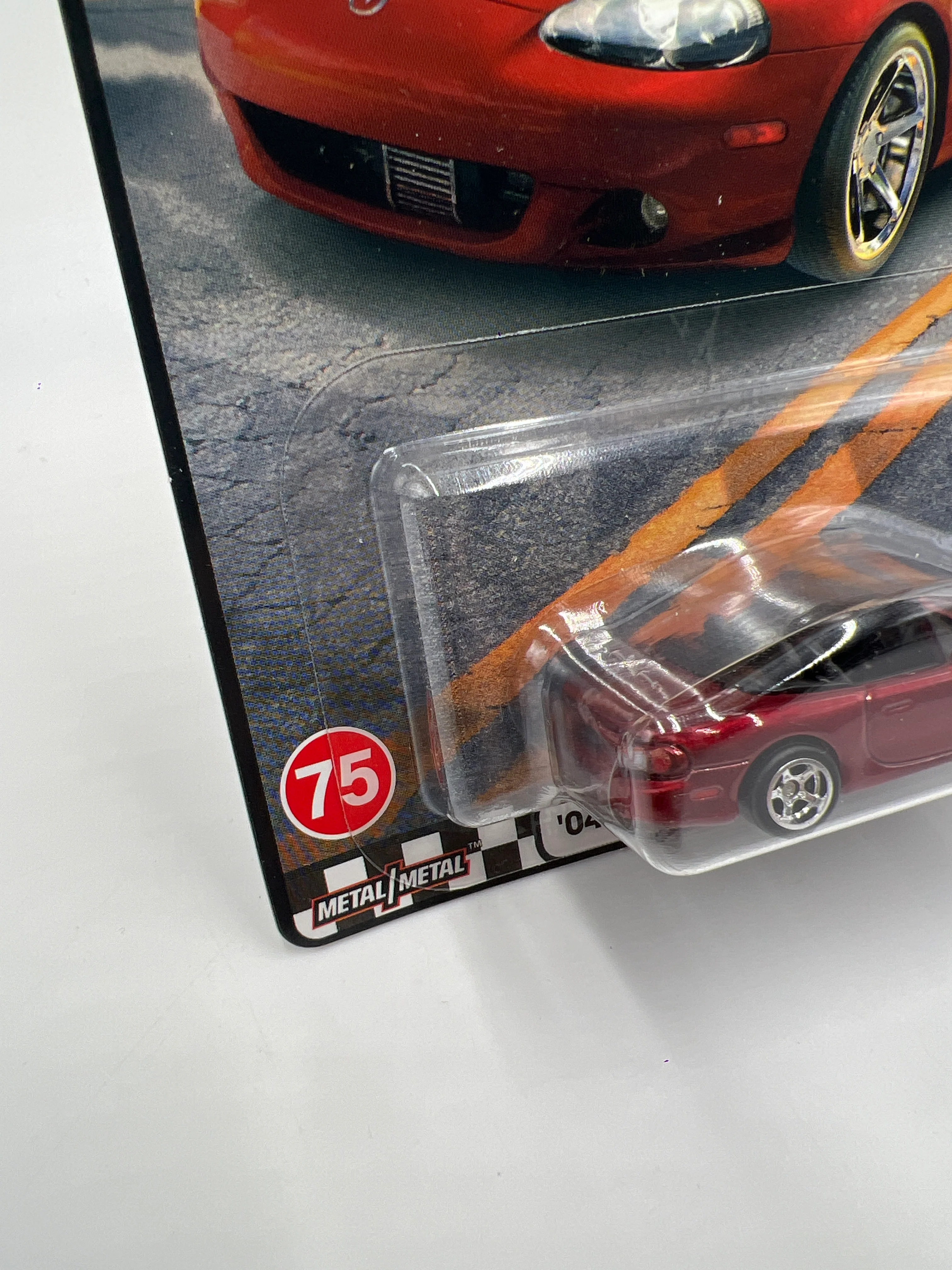 Hot Wheels Premium Boulevard #75 04 Mazda Mazdaspeed Miata Red 263B - Image 4