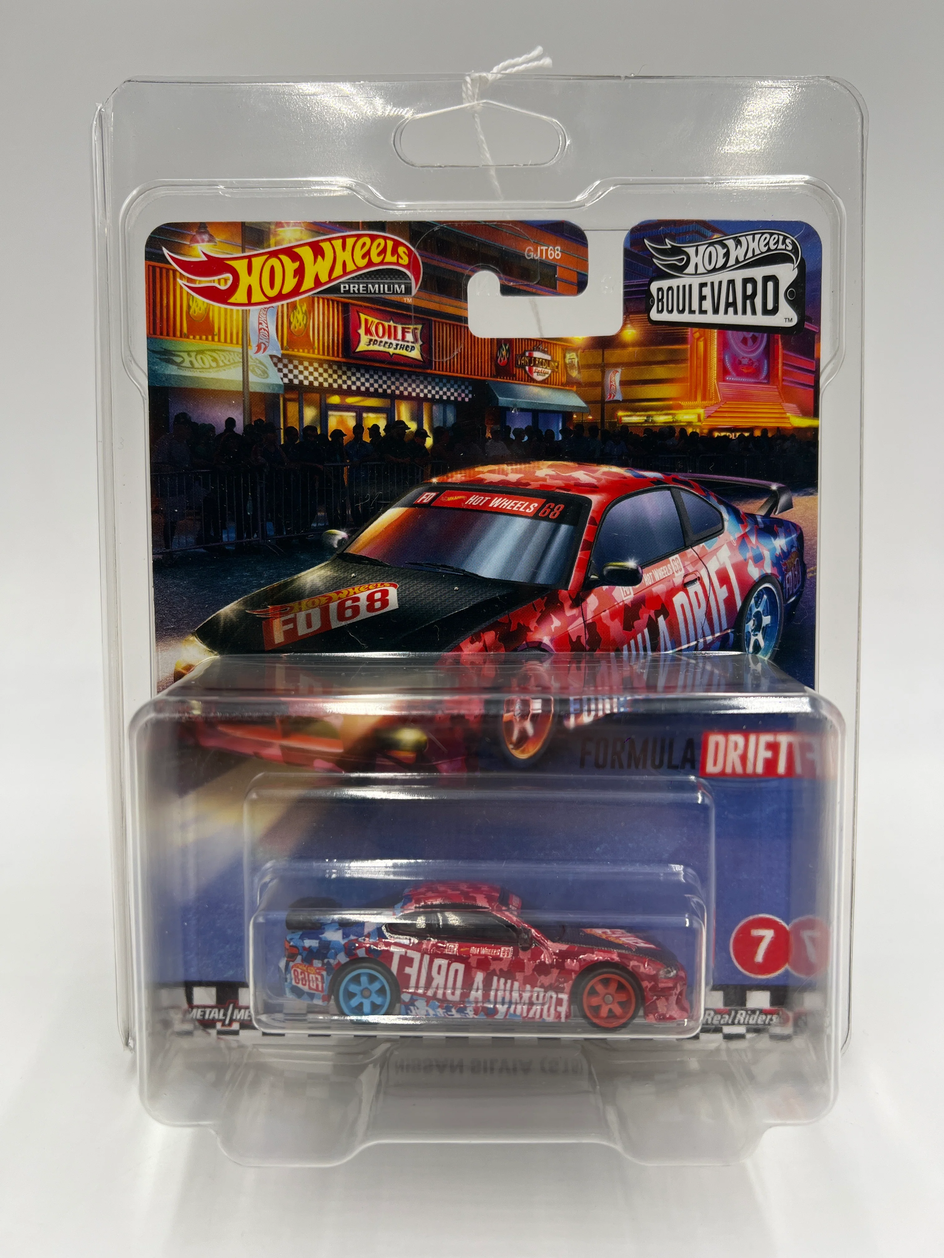 Hot Wheels Premium Boulevard #7 Nissan Silvia S15 Formula Drift W/Protector - Image 7