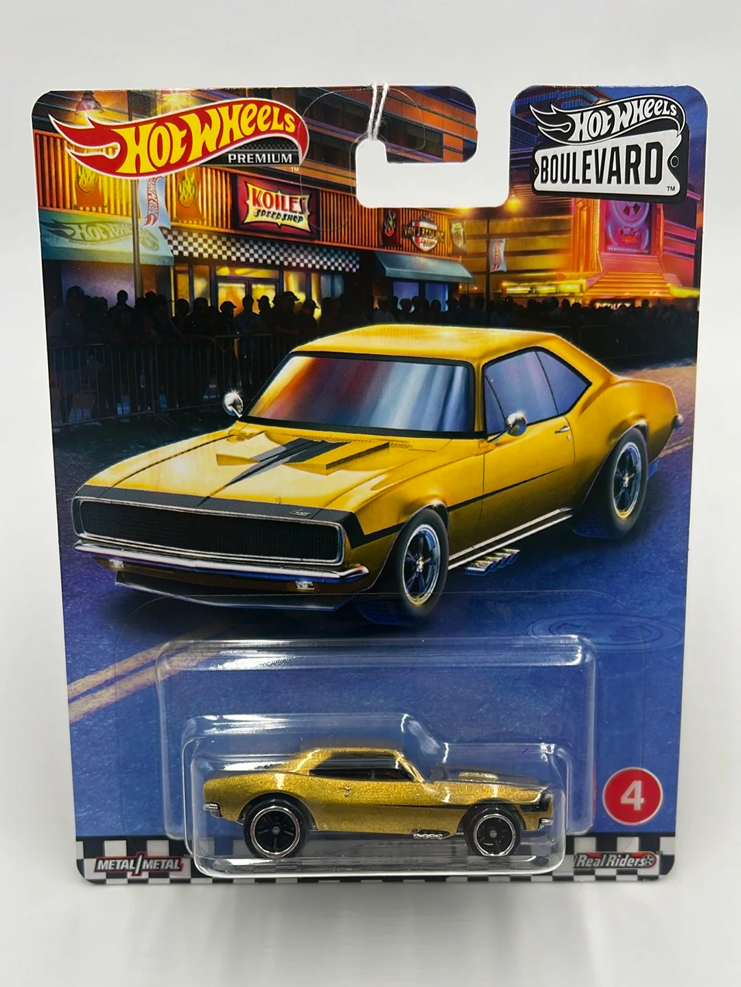 Hot Wheels Premium Boulevard #4 ‘67 Camaro 264D - Image 2