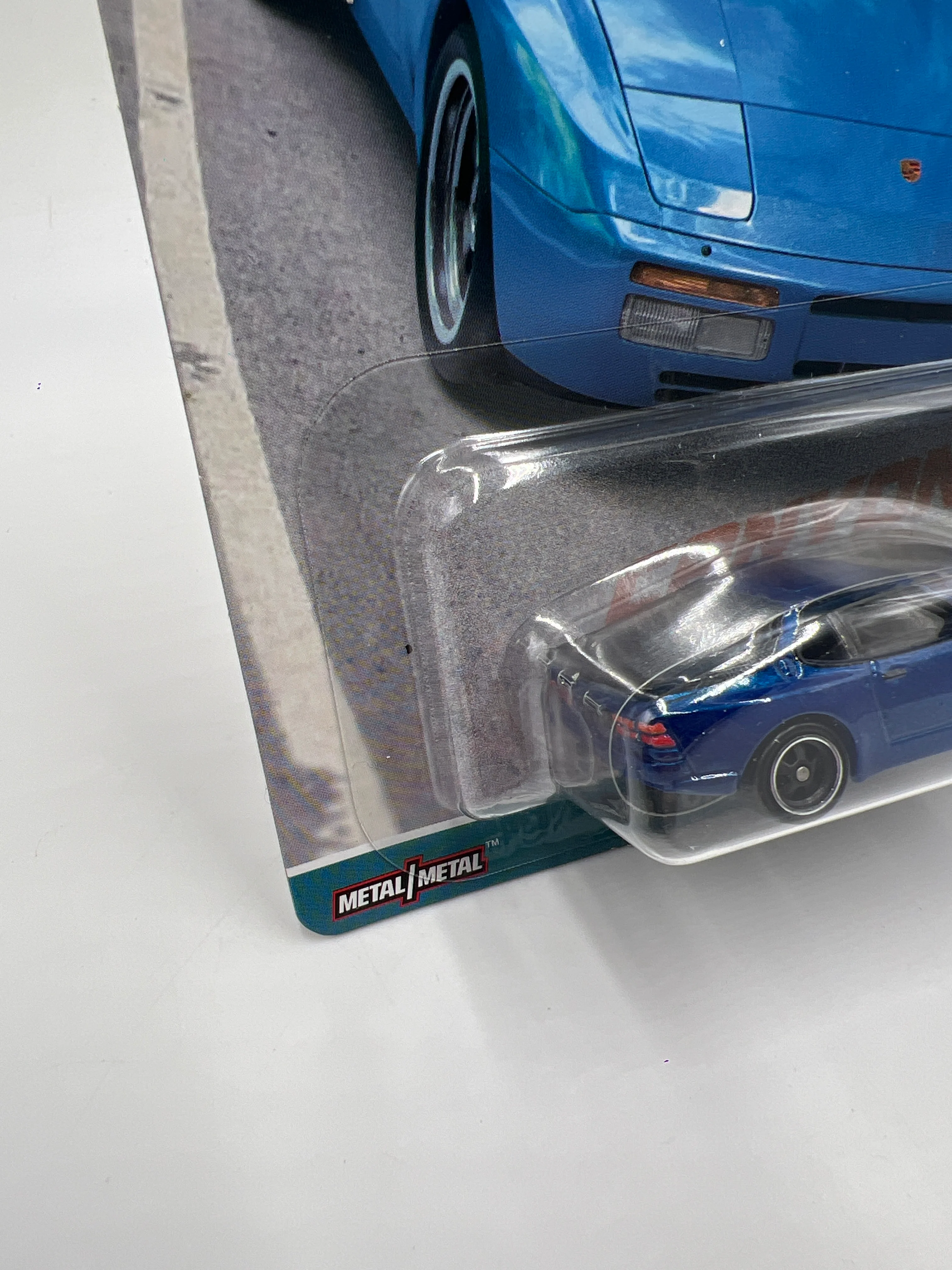 Hot Wheels Premium Canyon Warriors #3 89 Porsche 944 Turbo Blue 258C - Image 4