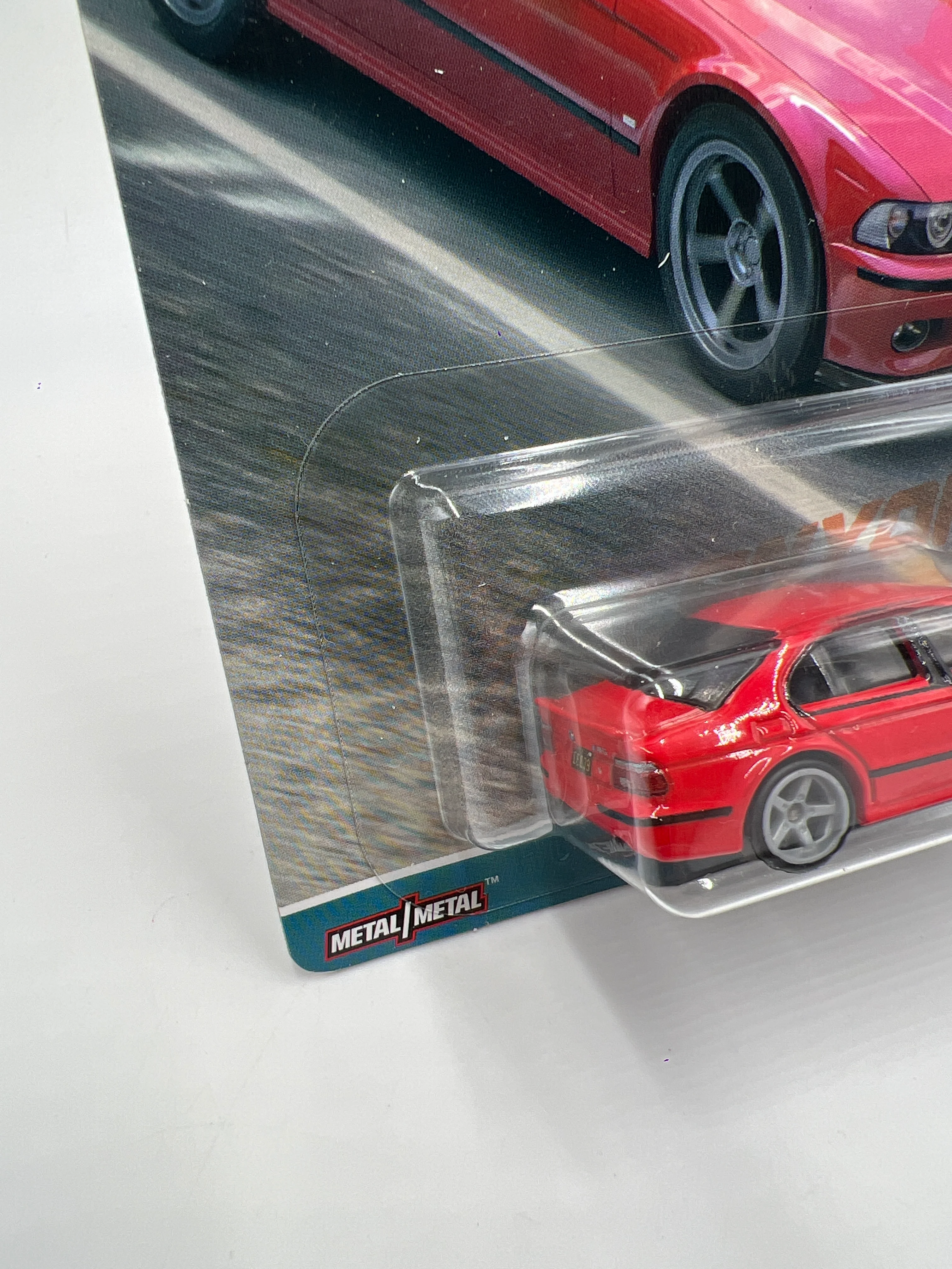 Hot Wheels Premium Canyon Warriors #1 01 BMW M5 Red Tampo Drop 257C - Image 4