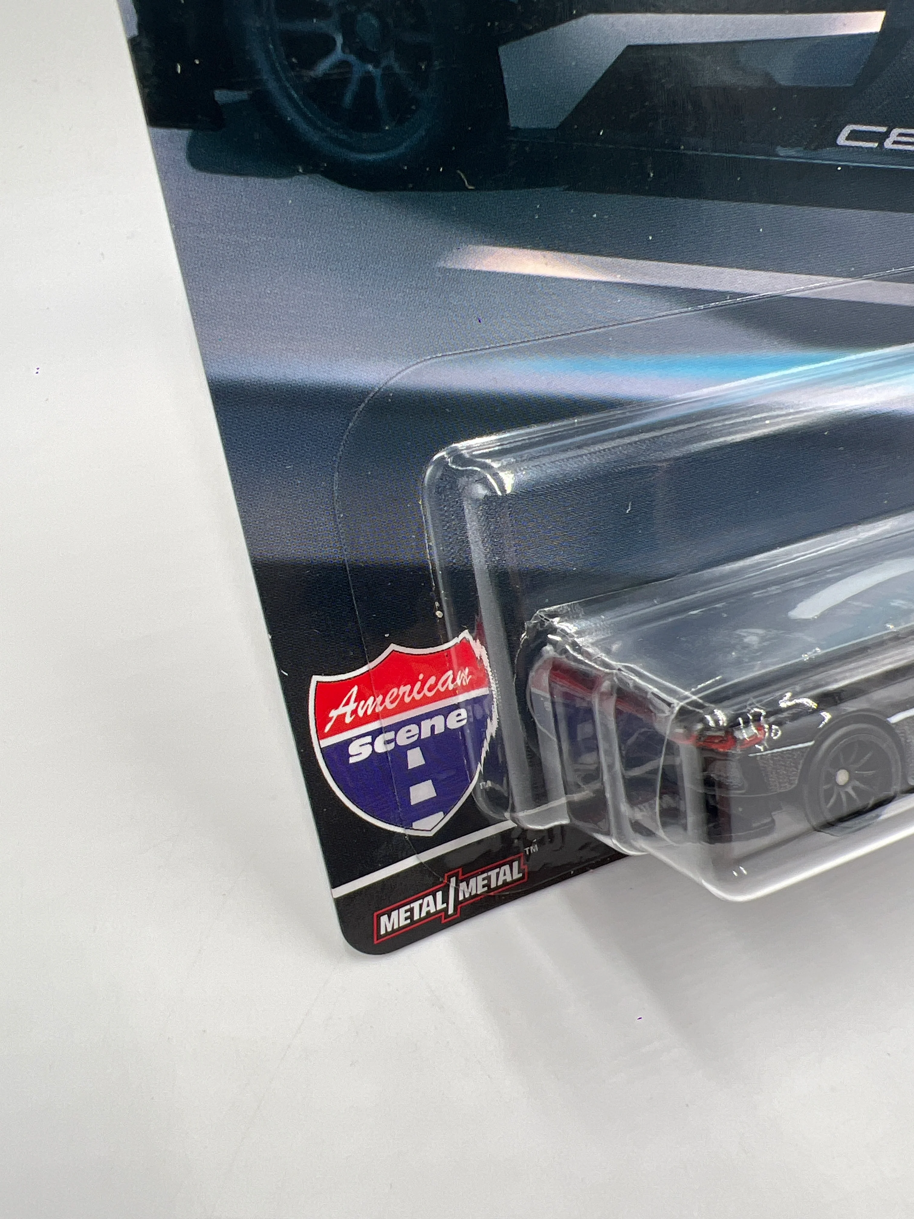 Hot Wheels Premium Car Culture American Scene CHASE #0 Corvette C8.R Black W/Protector - Image 4