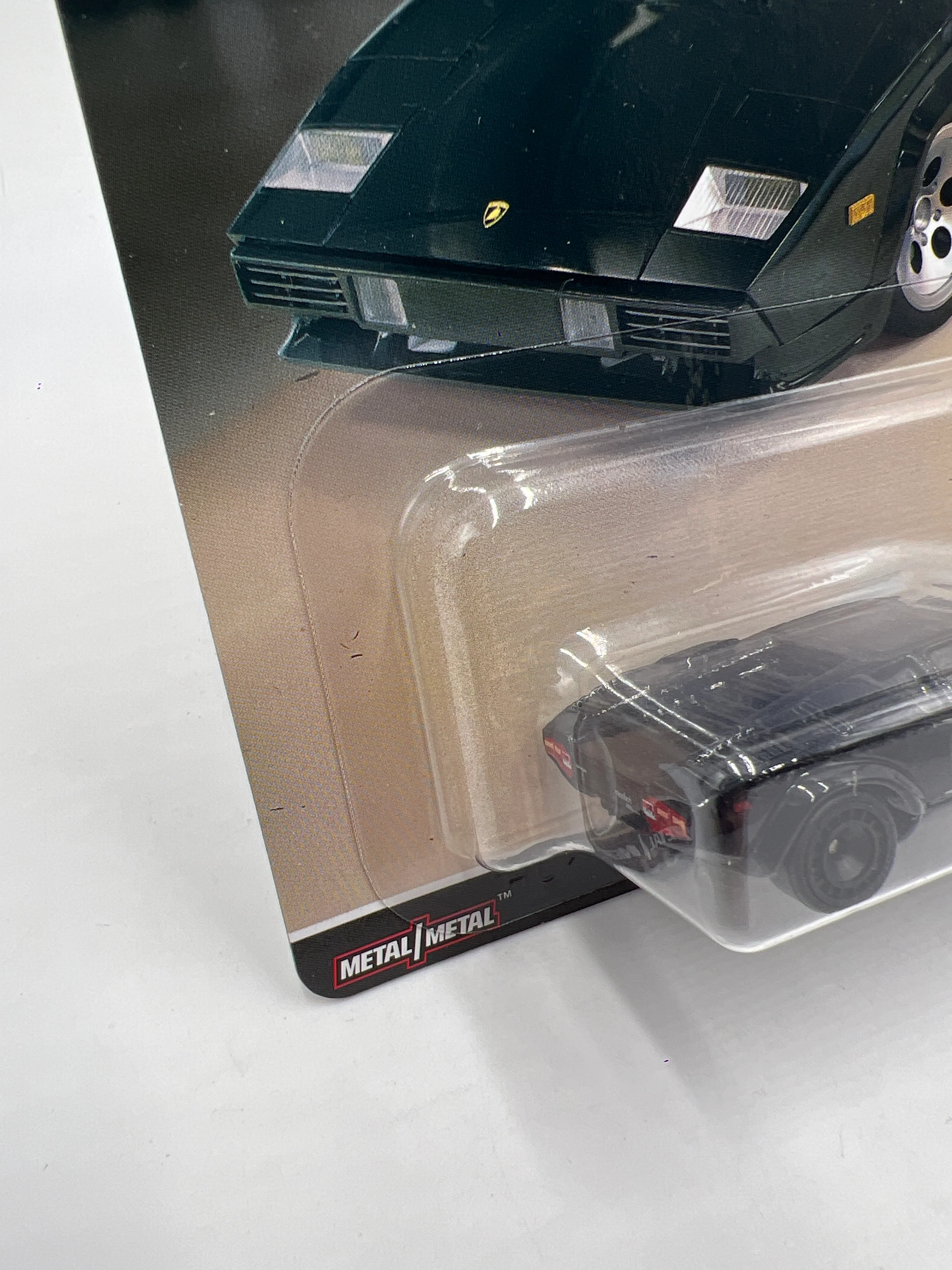 Hot Wheels Premium CHASE Jay Lenos Garage #0 Lamborghini Countach LP 5000 QV Black W/Protector - Image 4