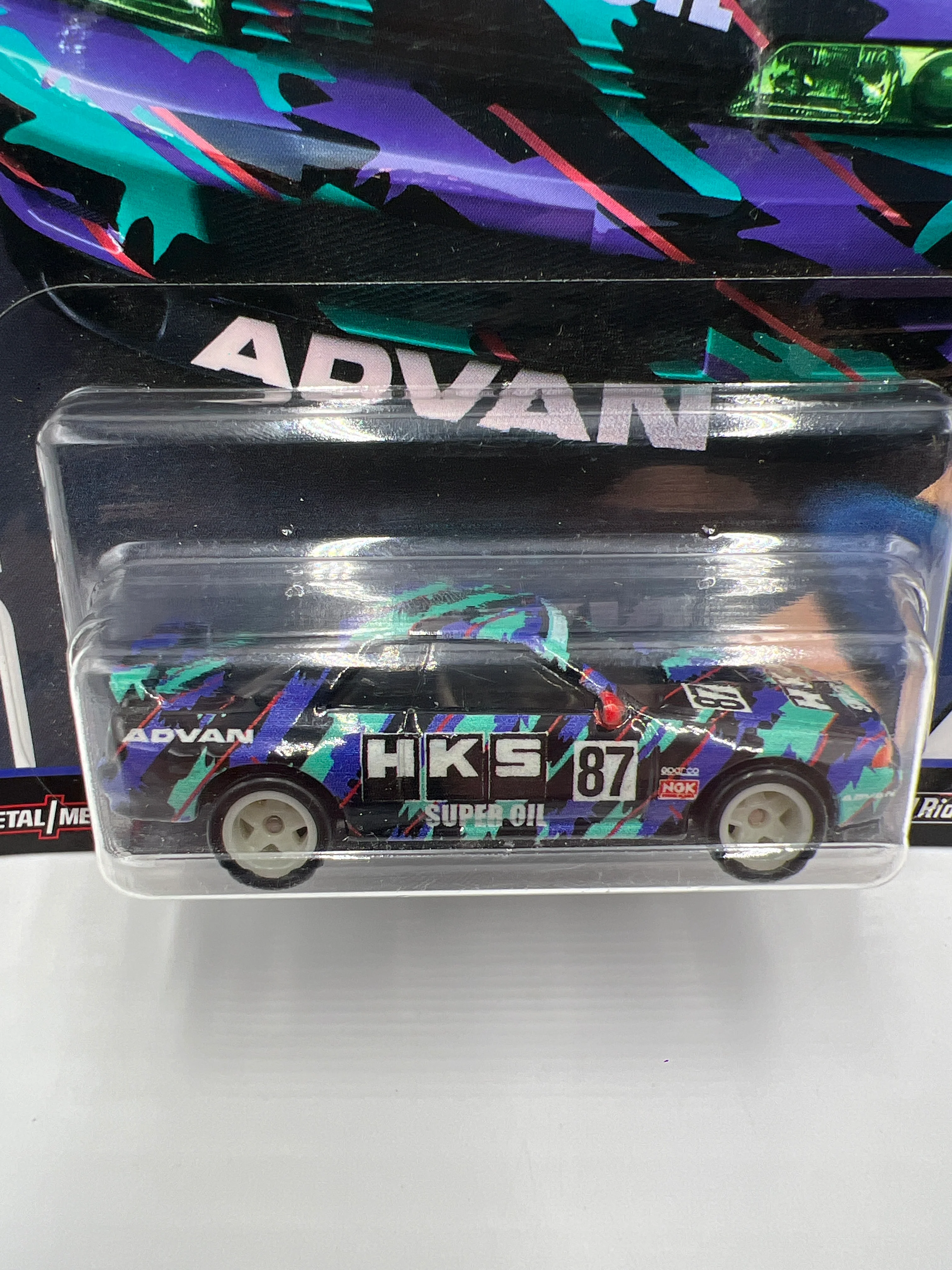 Hot Wheels Premium Open Track #1 Nissan Skyline GT-R HKS W/Protector - Image 2