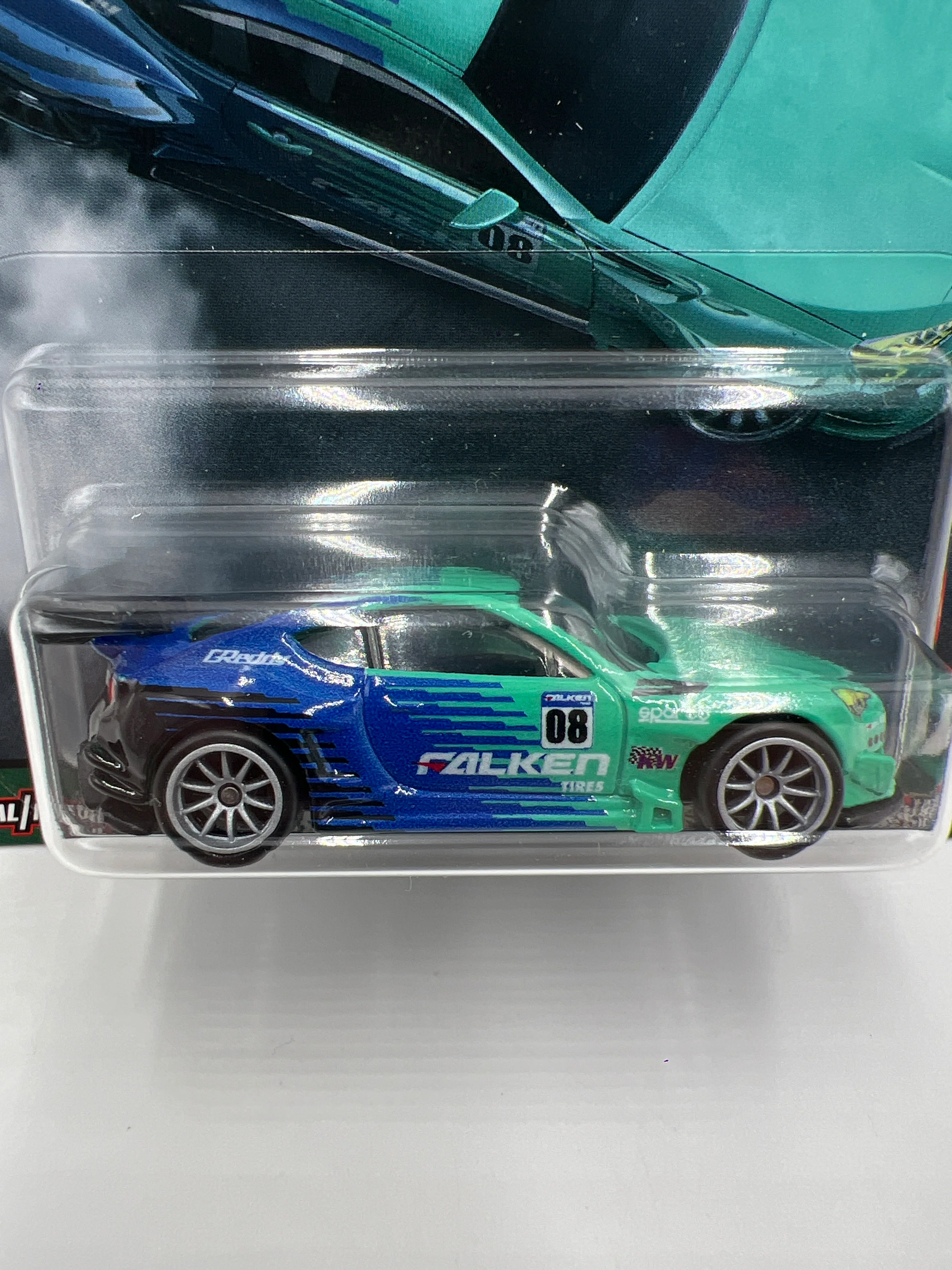 Hot Wheels Premium Slide Street #4 Pandem Subaru BRZ Falken 244K - Image 2