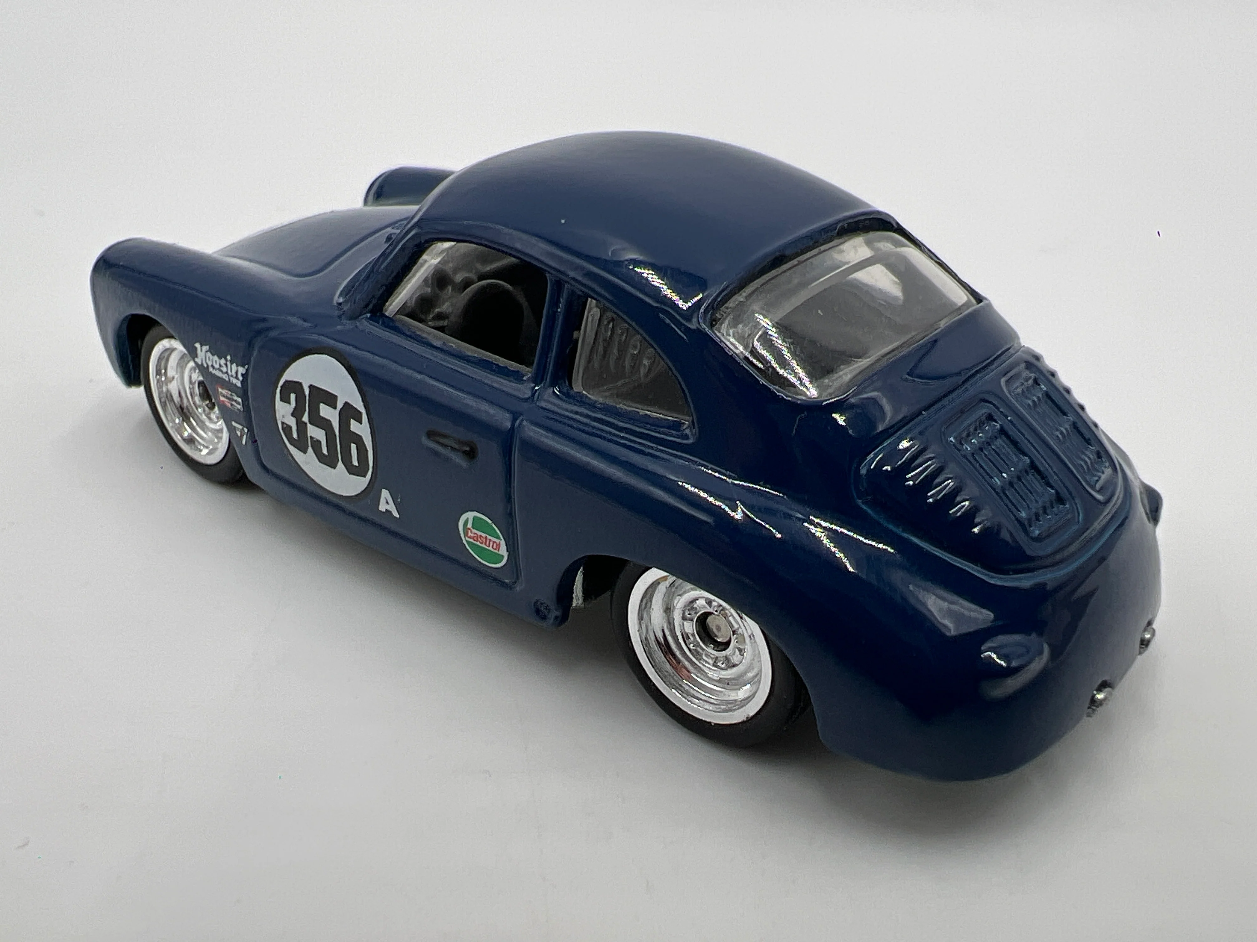 Hot Wheels Premium Air Cooled Porsche 356A Outlaw Blue Loose - Image 2