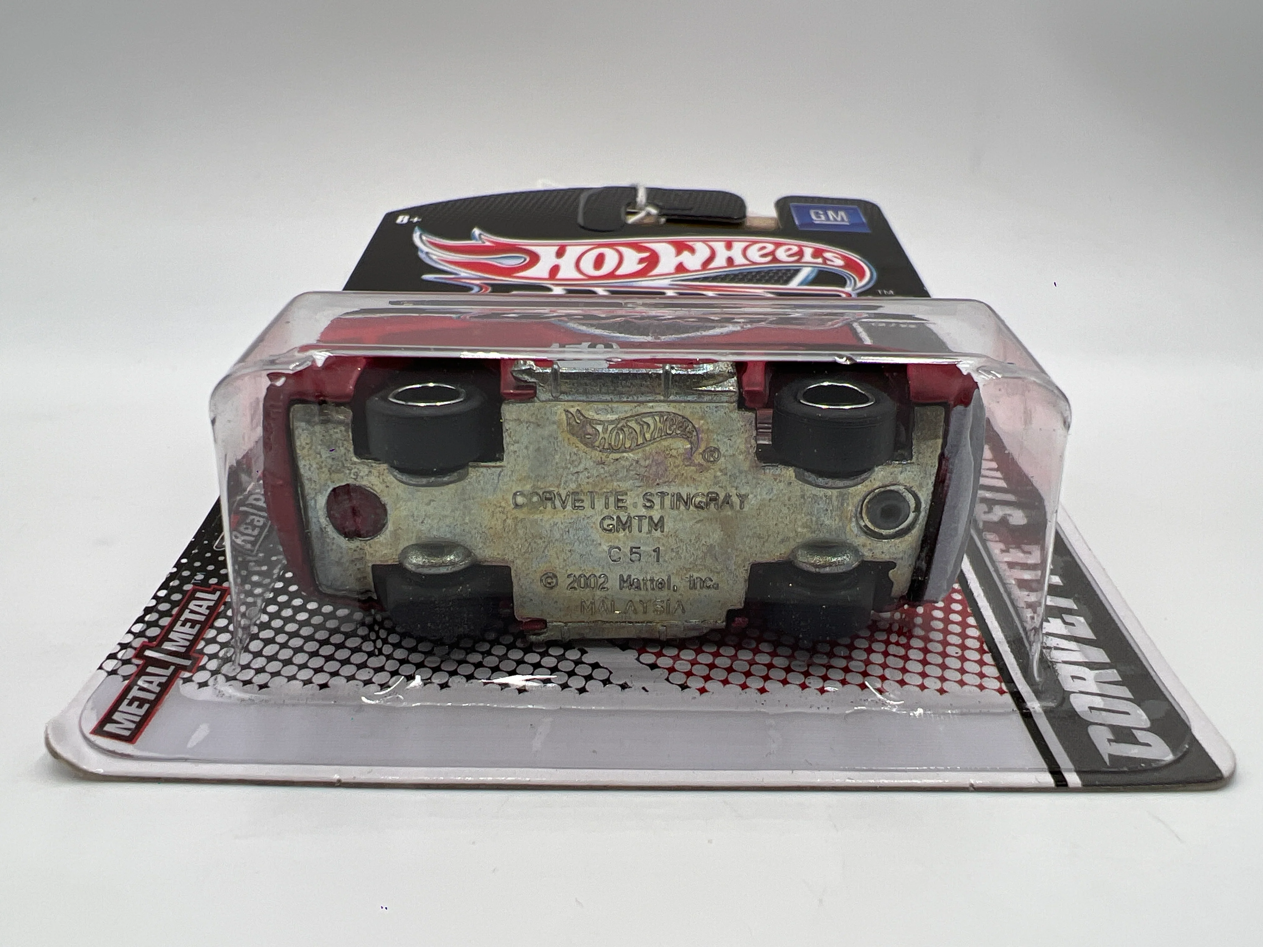 Hot Wheels Premium Garage Series #12 Corvette Sting Ray Satin Red - Image 6
