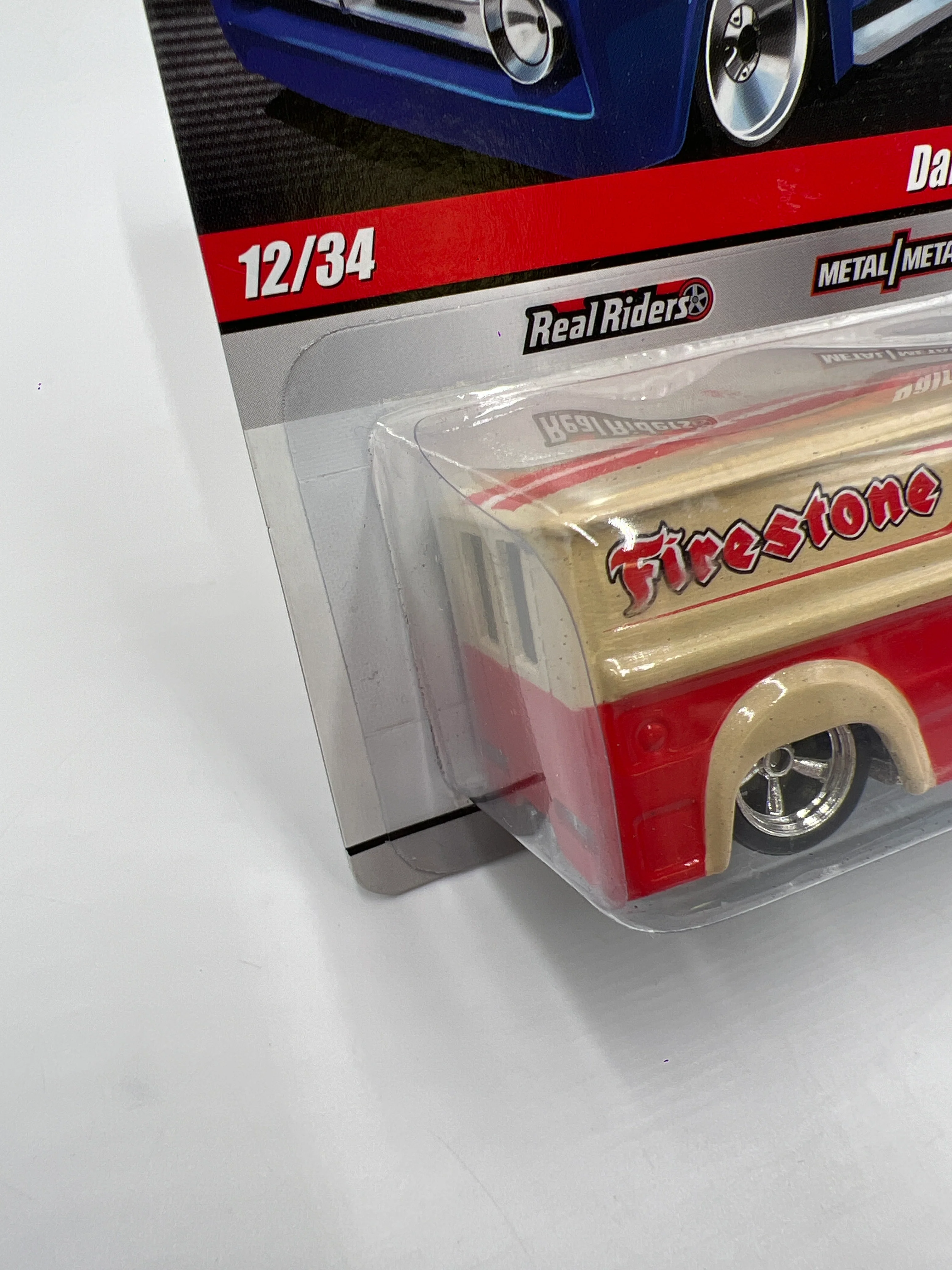 Hot Wheels Slick Rides #12 Dairy Delivery Firestone Orange/Cream 243A - Image 5
