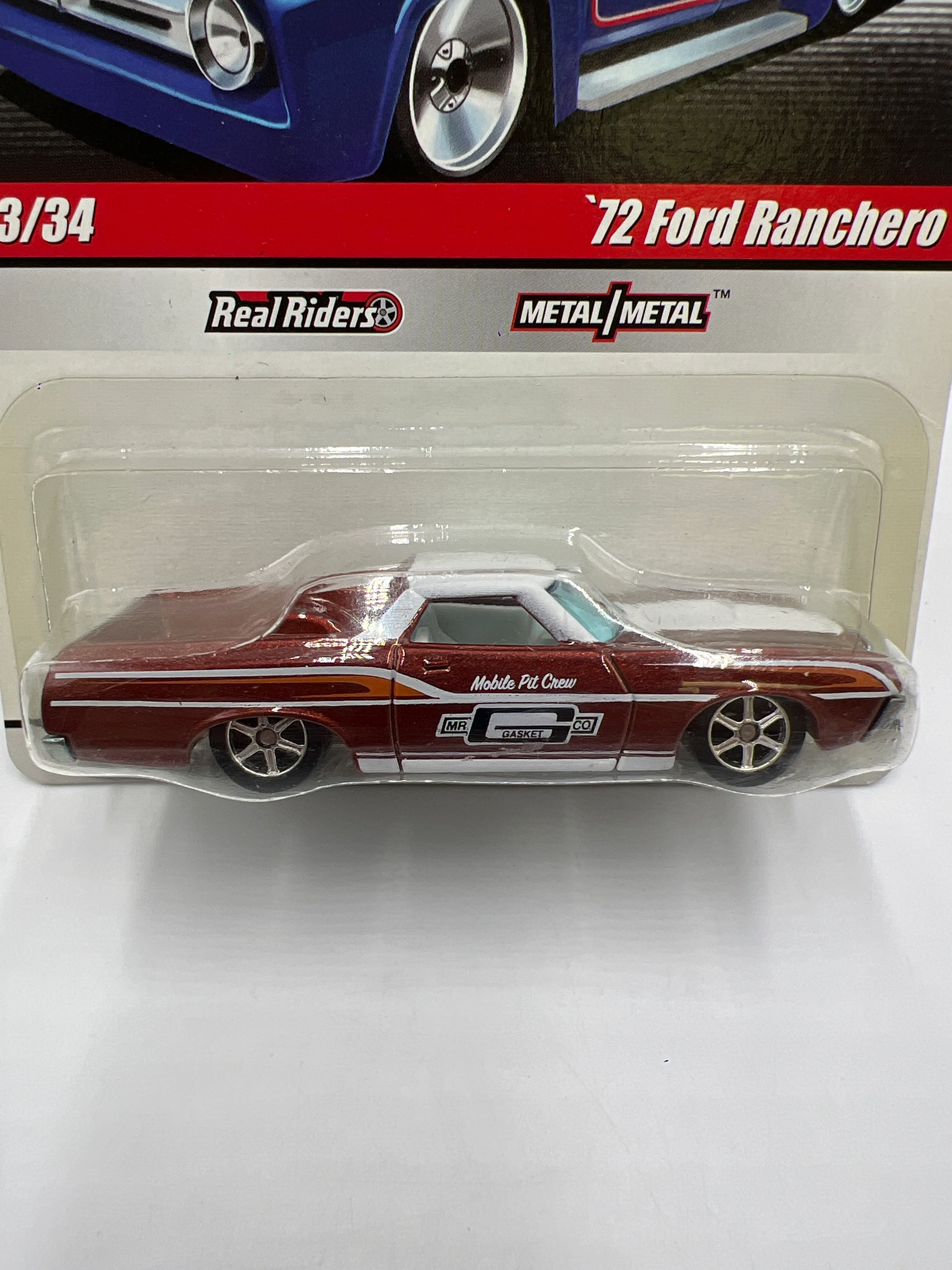 Hot Wheels Slick Rides #23 72 Ford Ranchero Mr Gasket Brown 243E - Image 3