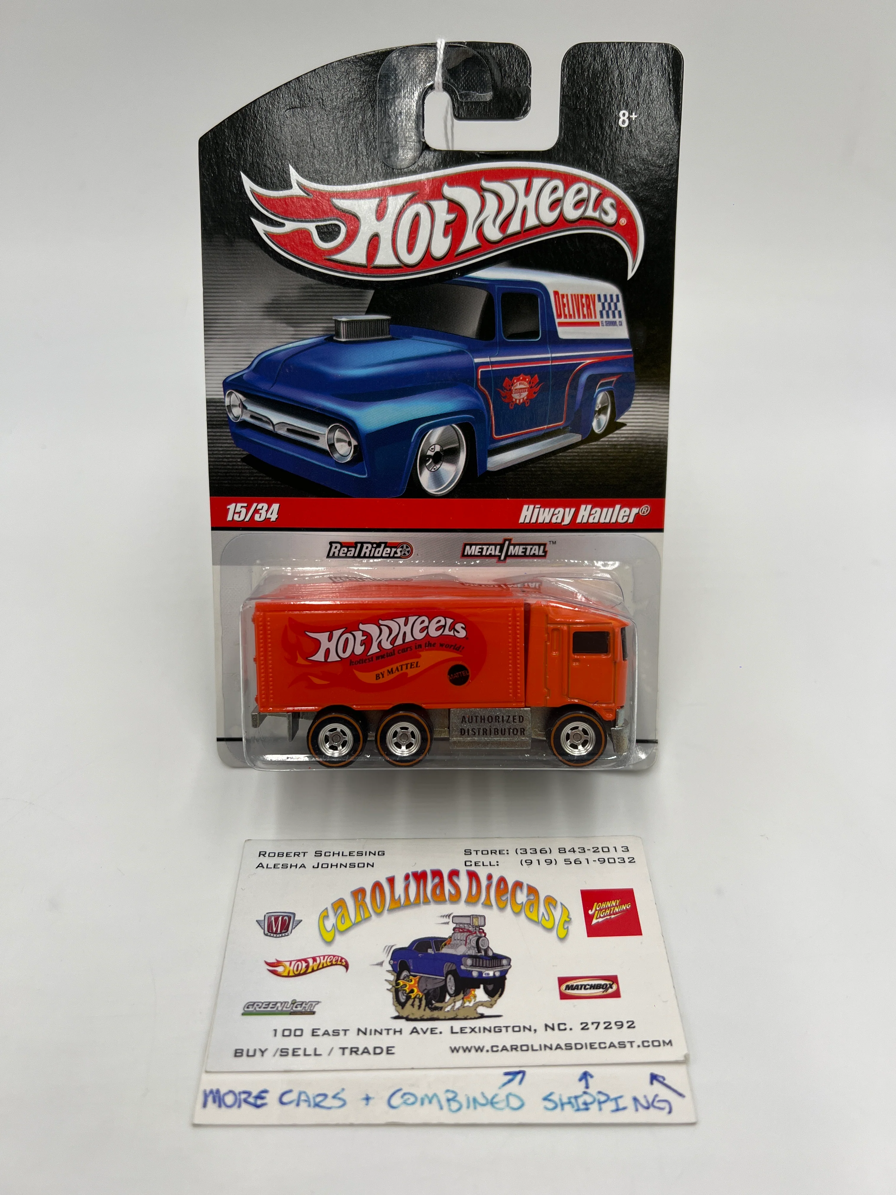 Hot Wheels Premium Delivery Series #15 Hiway Hauler Orange