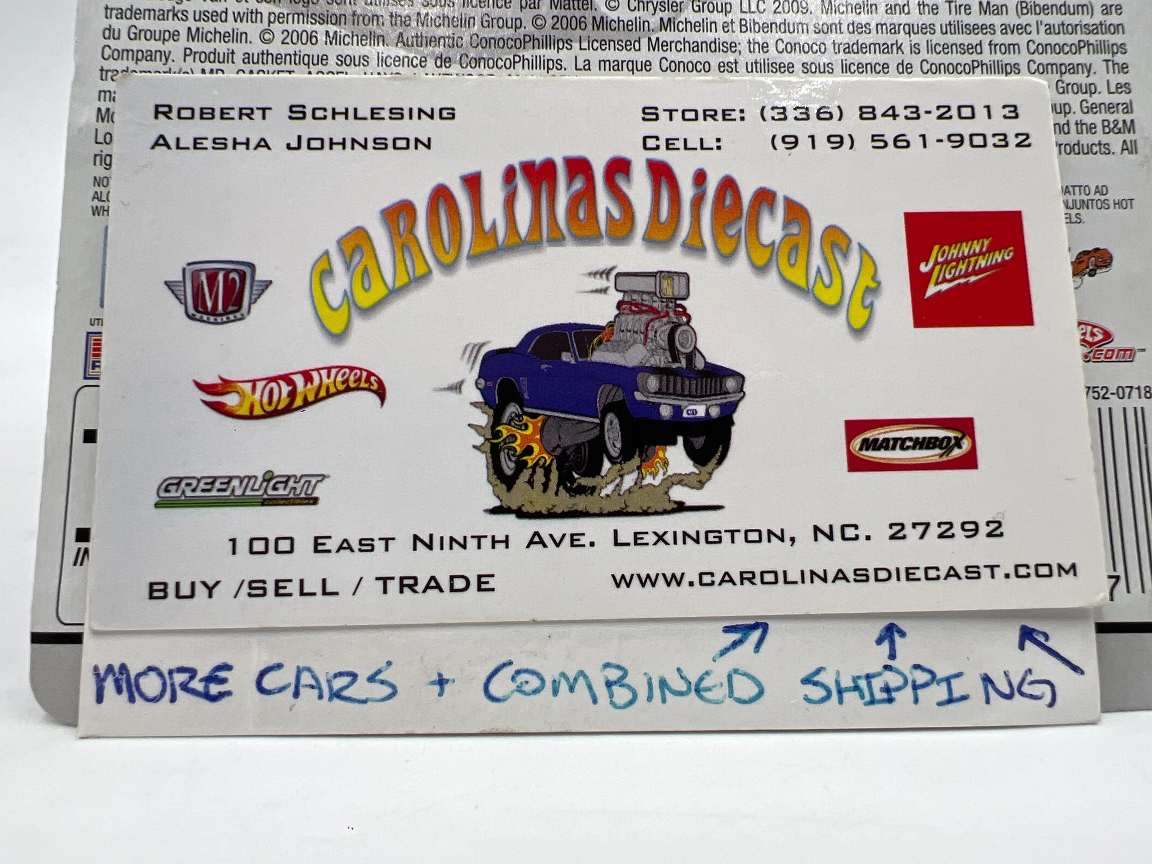 Hot Wheels Slick Rides #20 Custom 77 Dodge Van Conoco Blue Bad Card 242G - Image 9