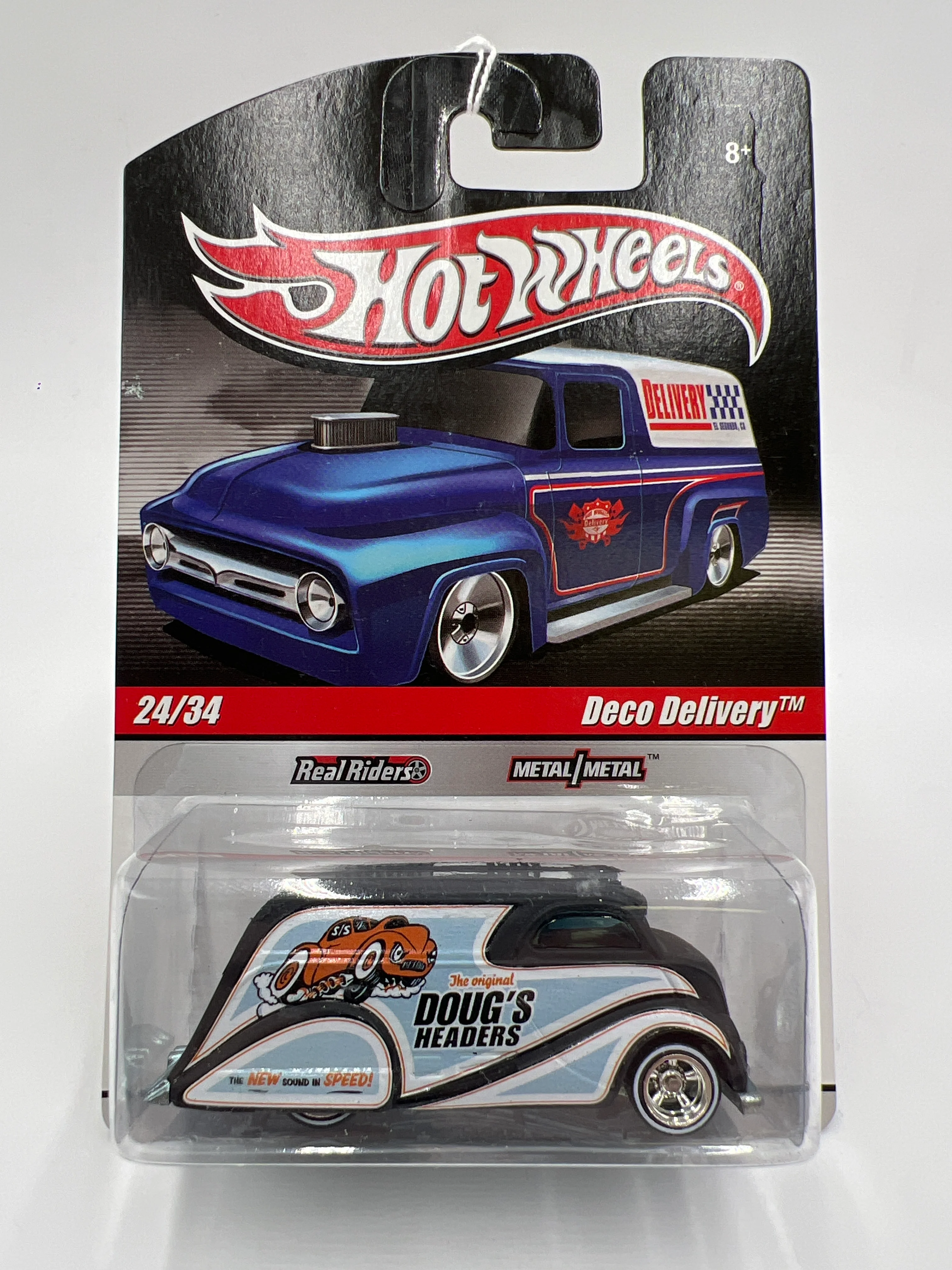 Hot Wheels Slick Rides #24 Deco Delivery Dougs Headers 243i - Image 2