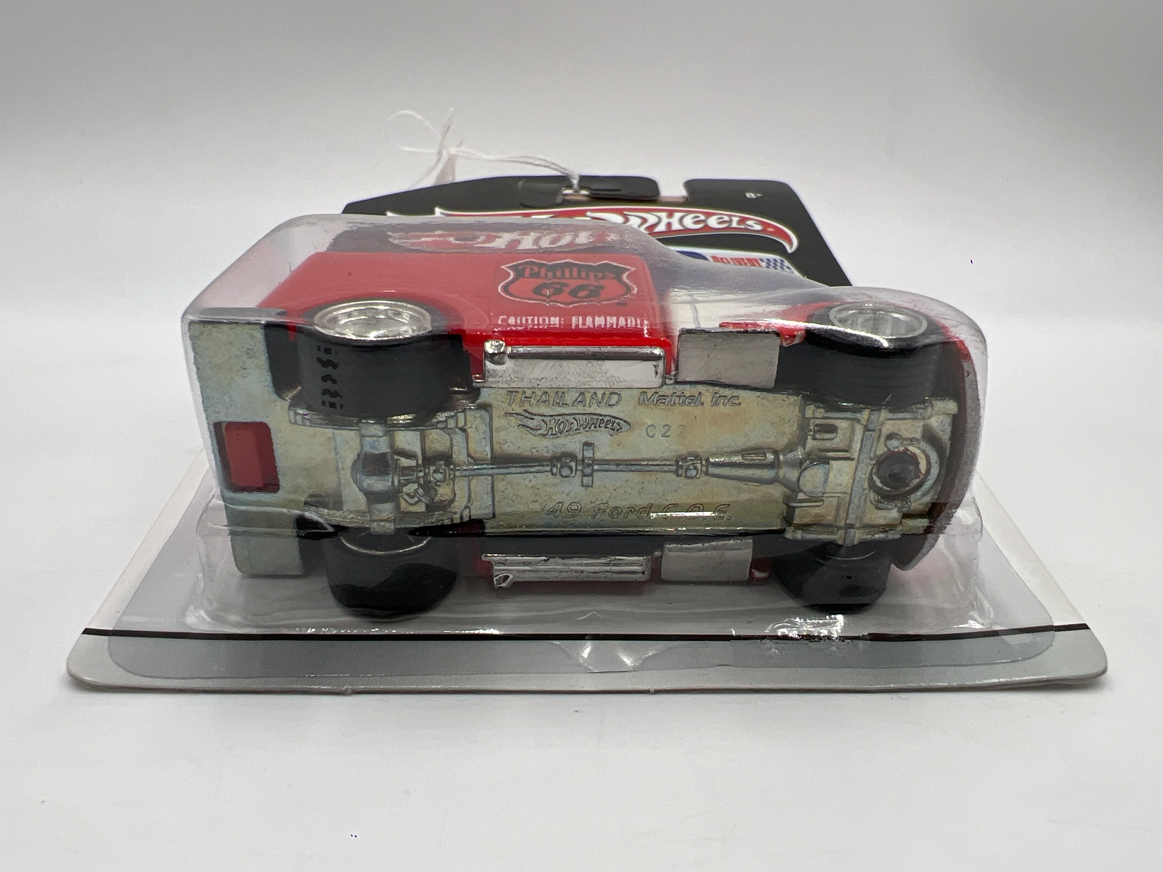 Hot Wheels Slick Rides #31 49 Ford C.O.E. Phillips 66 Red/White 245C - Image 7