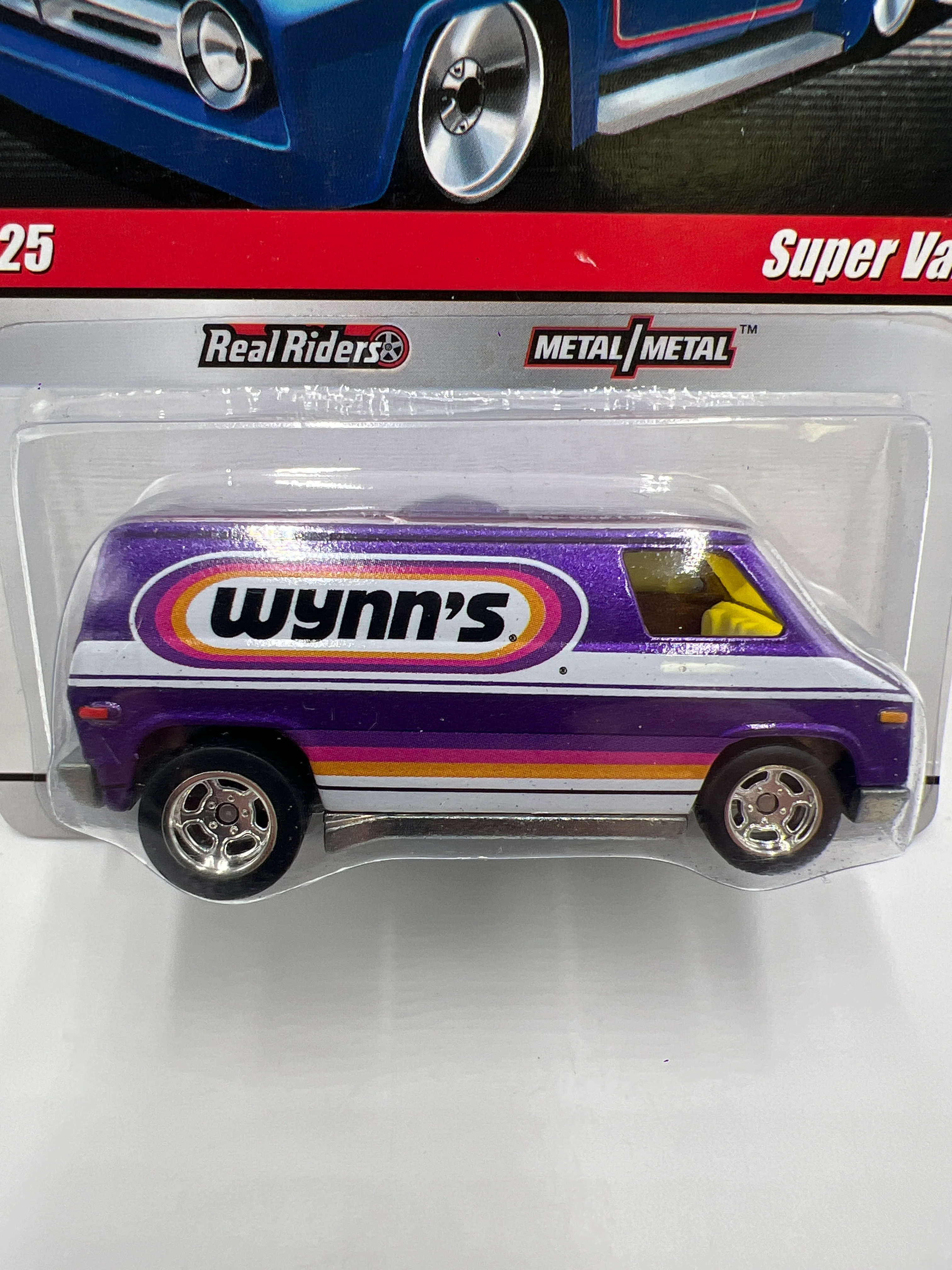 Hot Wheels Slick Rides #1 Super Van Wynns Purple 242E - Image 3