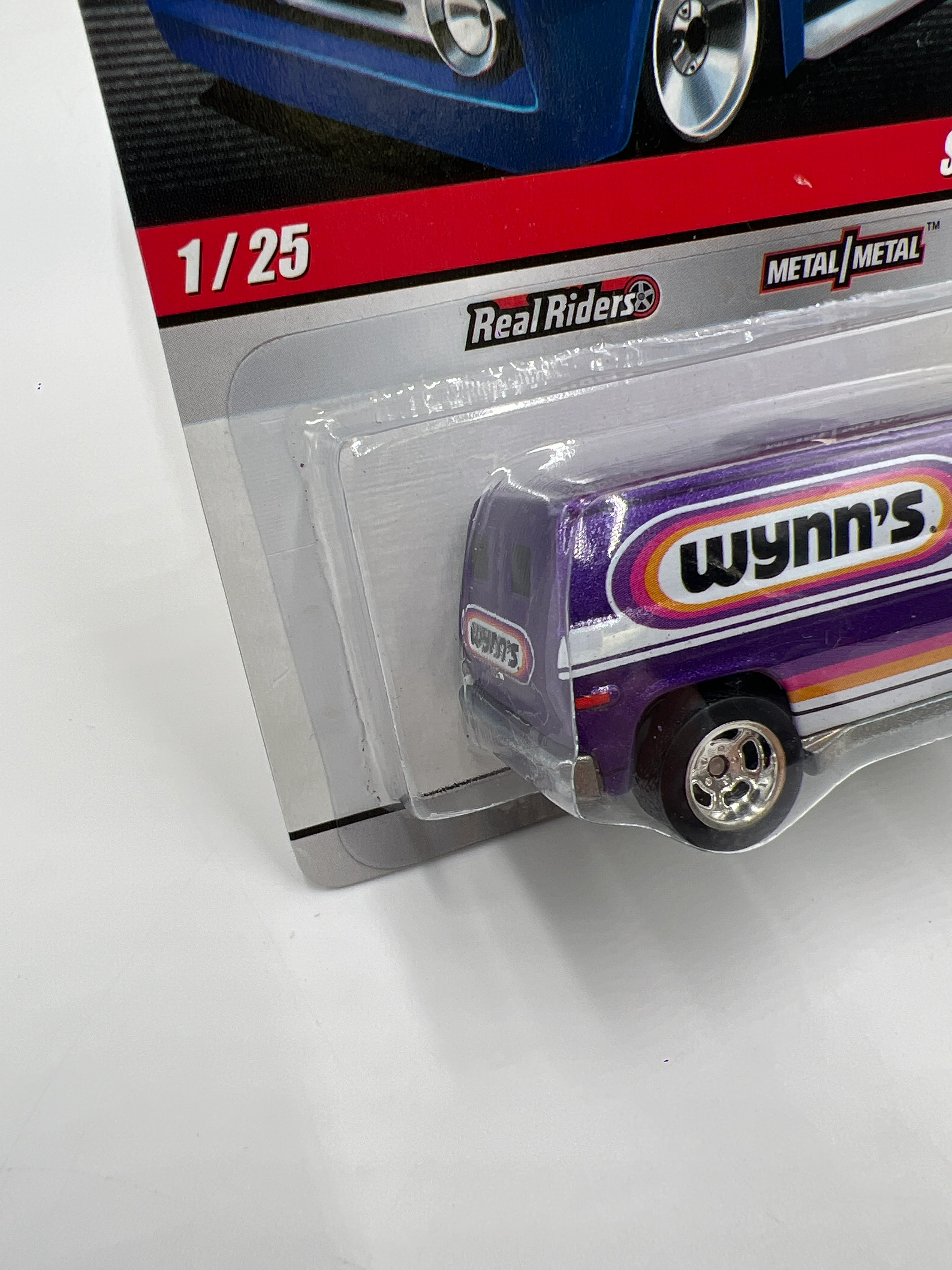 Hot Wheels Slick Rides #1 Super Van Wynns Purple 242E - Image 5