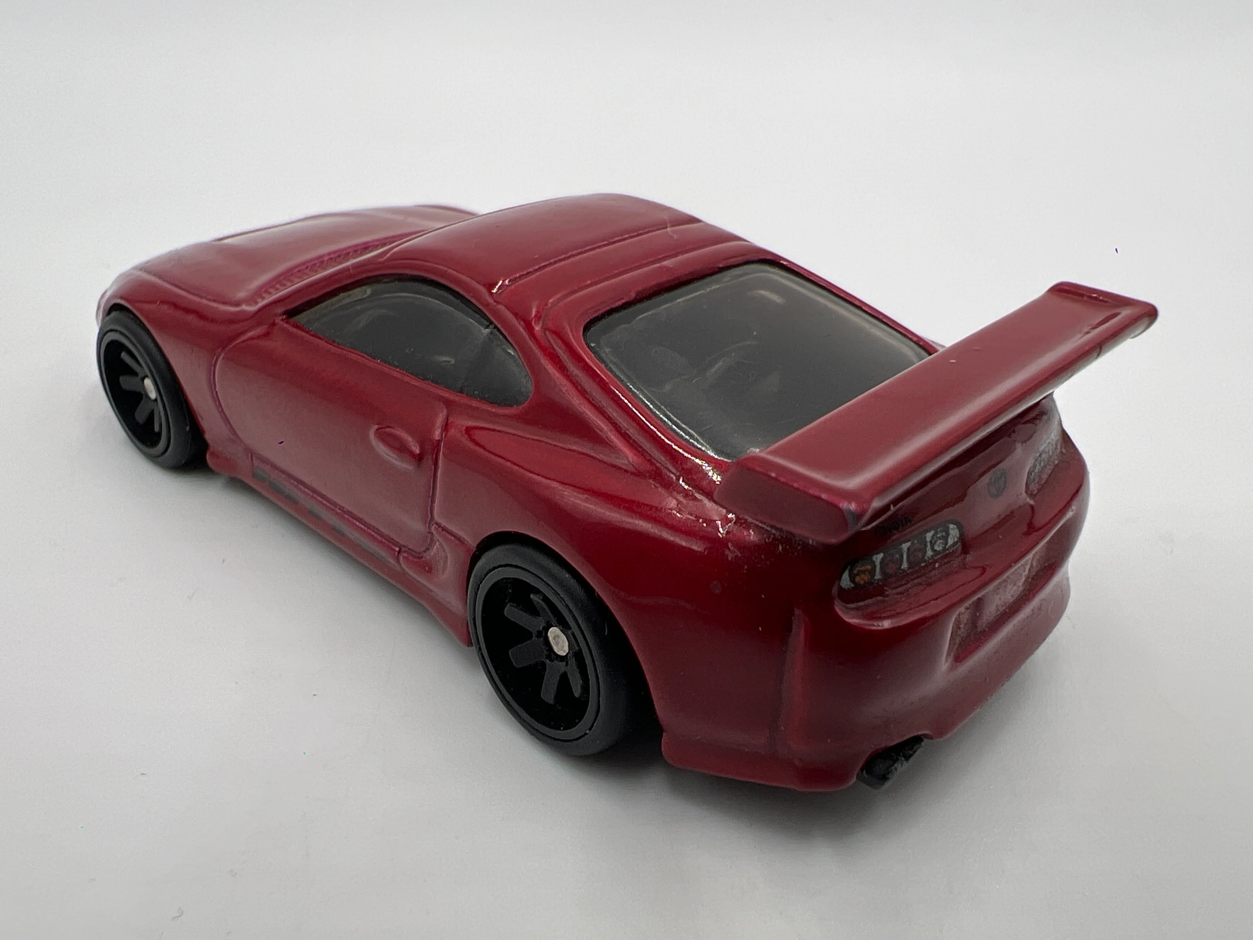 Hot Wheels Premium Cruise Boulevard Toyota Supra Red Loose - Image 2
