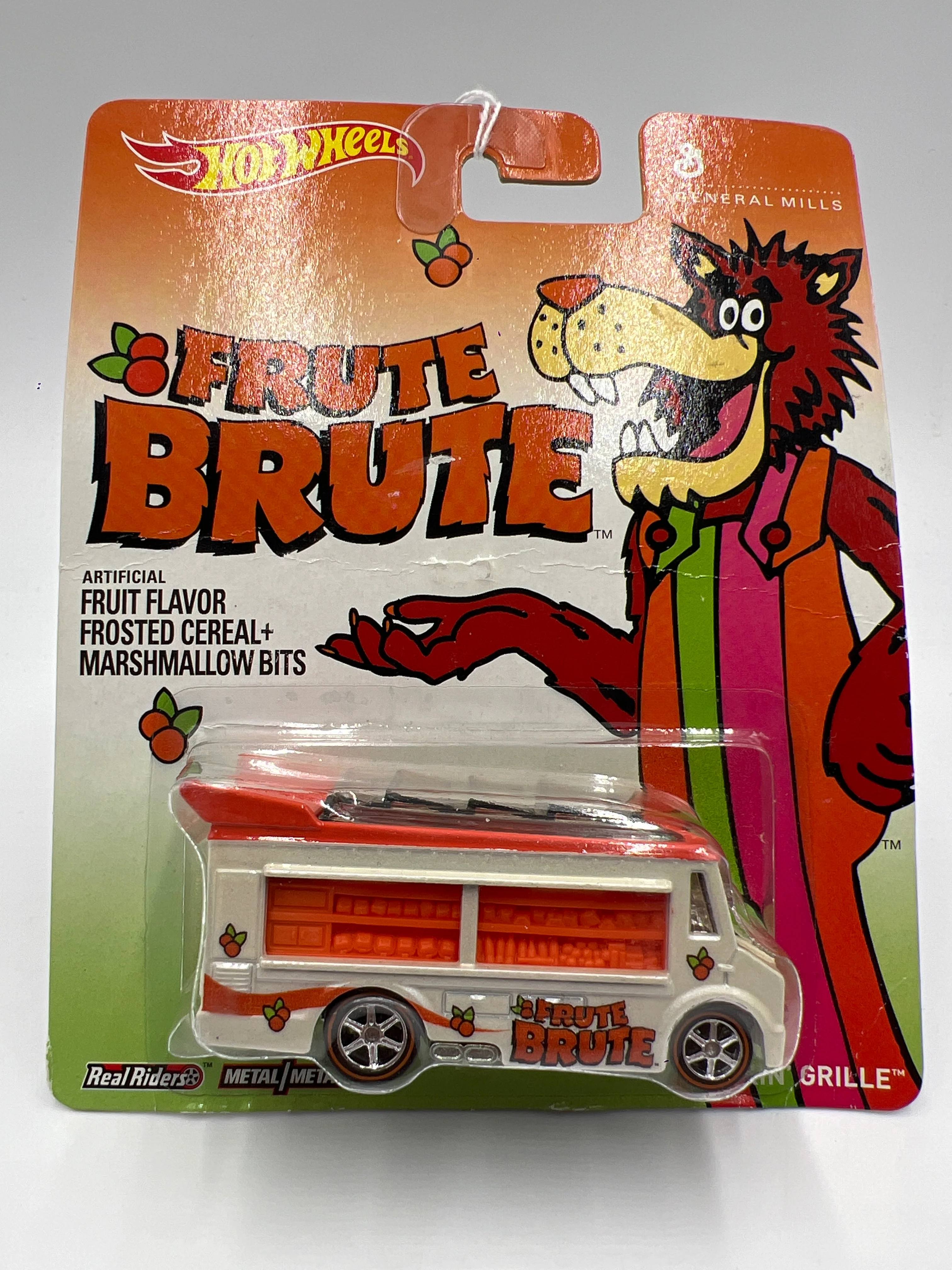 Hot Wheels Premium General Mills Frute Brute Smokin Grille Card Not Perfect 270H - Image 2