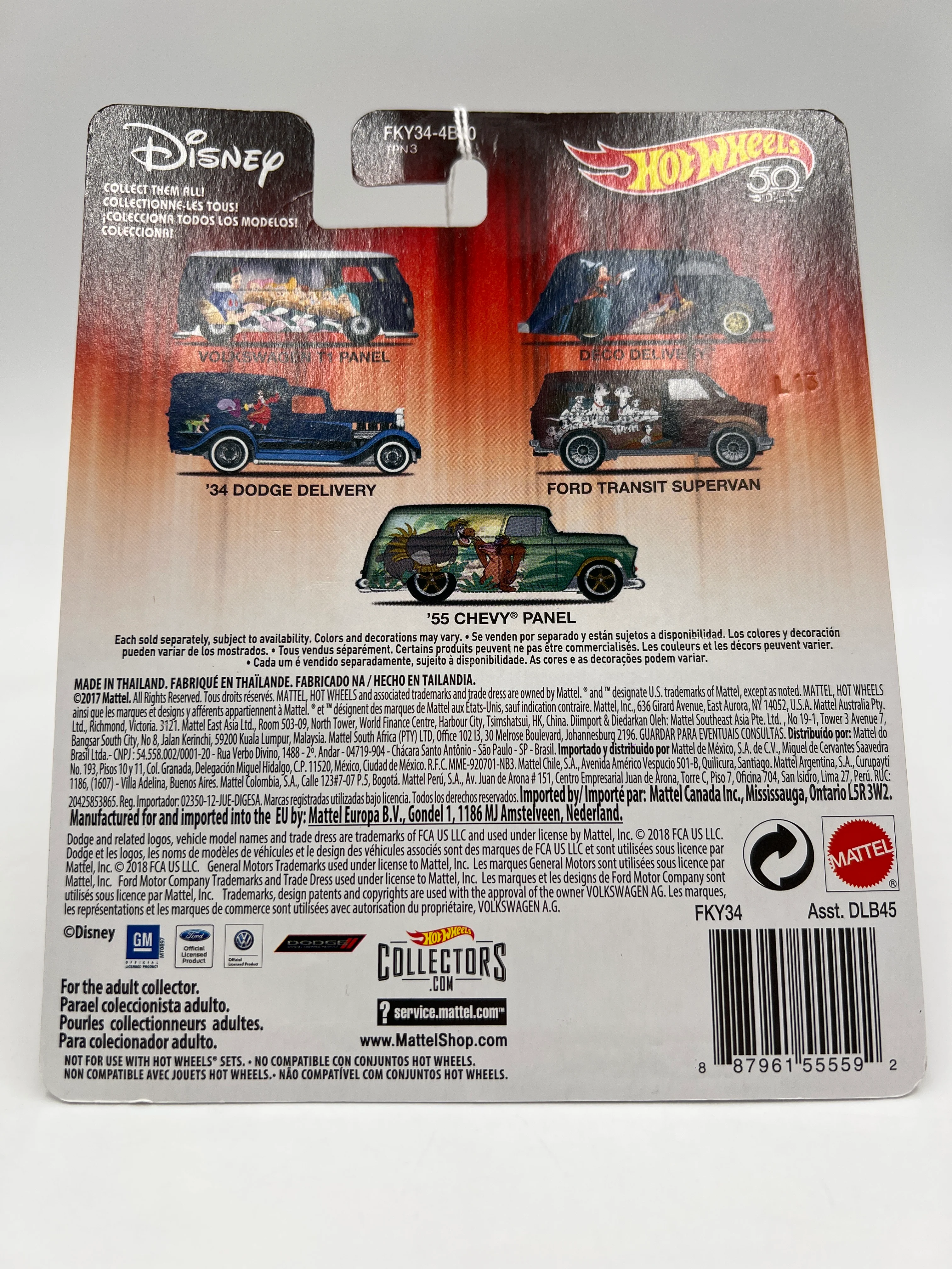Hot Wheels Premium Disney Classics Snow White #1 Volkswagen T1 Panel 266A - Image 7