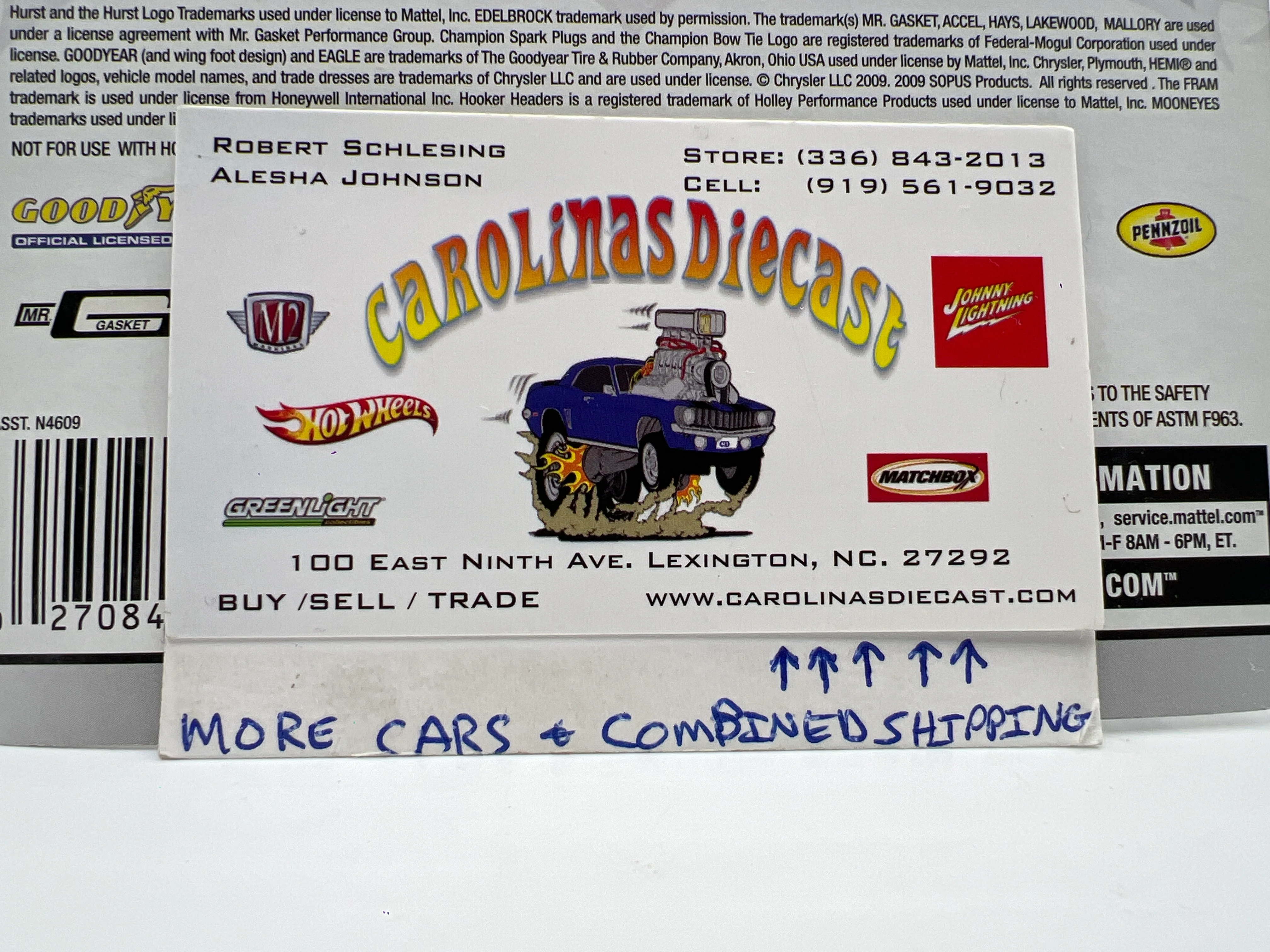 Hot Wheels Premium Drag Strip Demons #23 Bill Stiles Super Stock Barracuda SR - Image 8