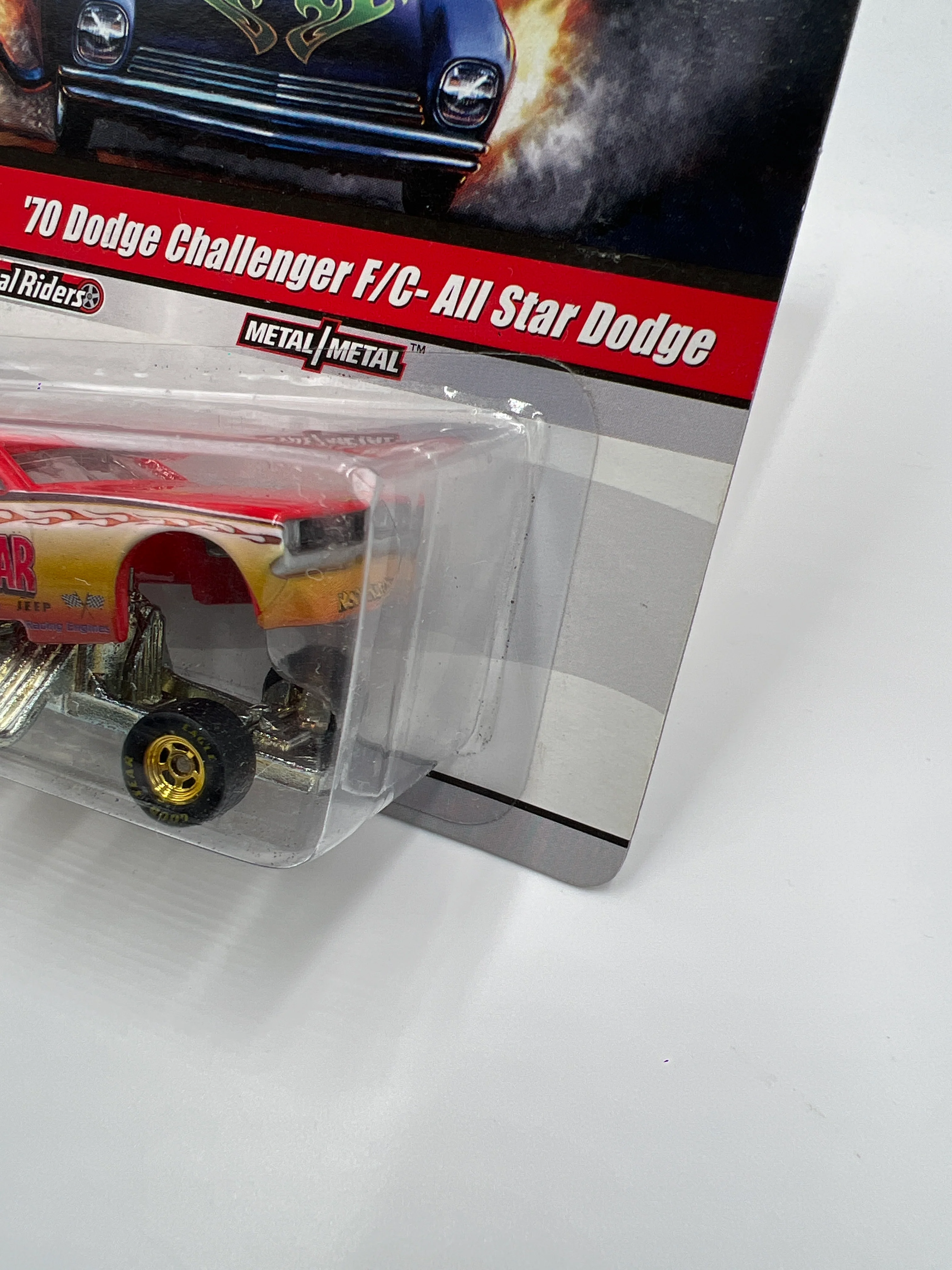 Hot Wheels Premium Drag Strip Demons #1 70 Dodge Challenger F/C All Star Dodge SR - Image 4