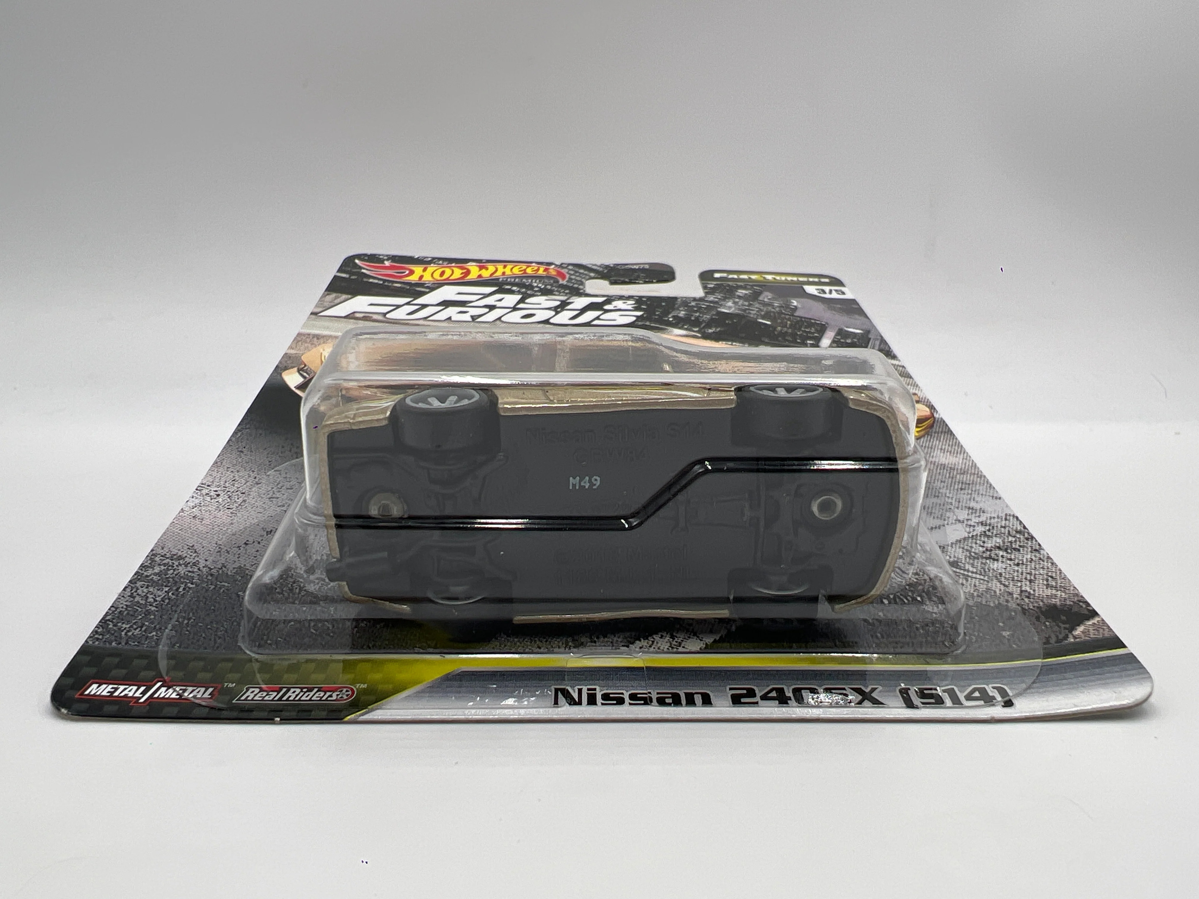 Hot Wheels Premium Fast & Furious Fast Tuners #3 Nissan 240SX S14 Gold W/Protector - Image 5